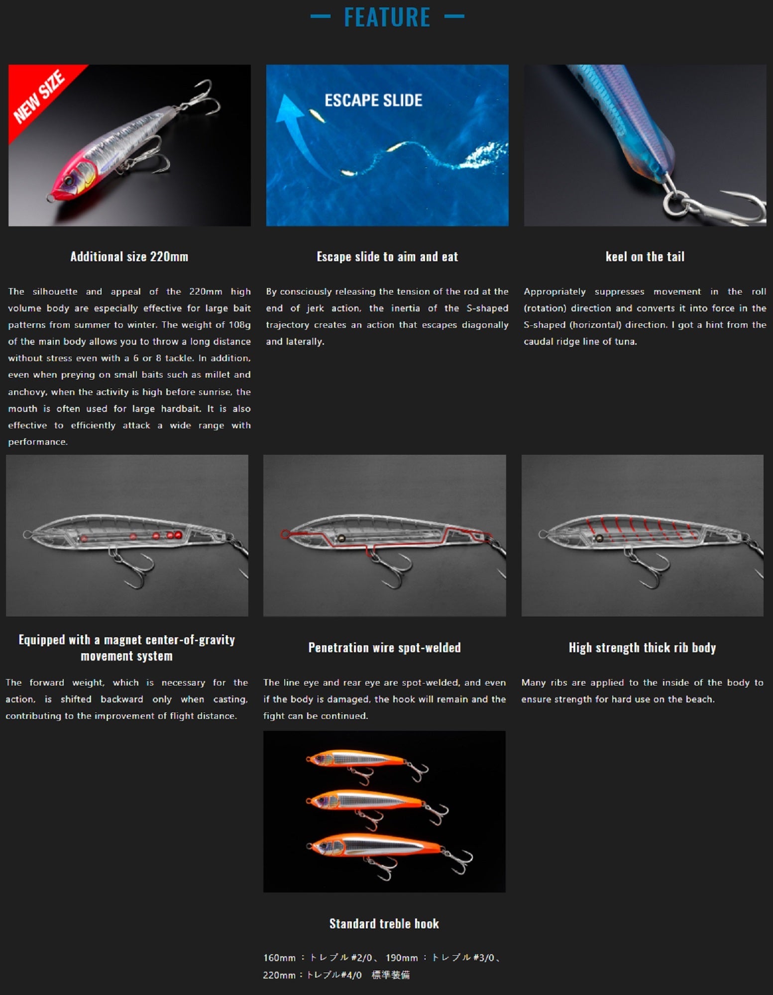 Jackall Cian Pencil Serpens 220F 108G Flottant Leurre Jackall Cian Pencil Serpens 220F 108G Flottant Leurre