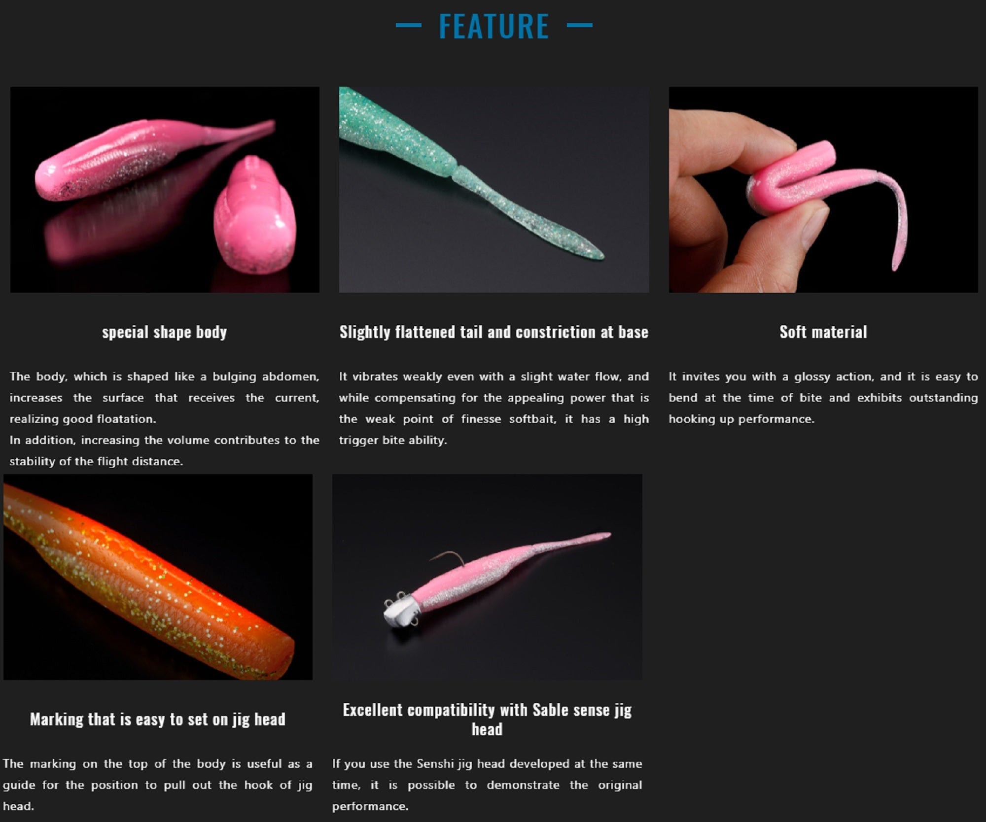 Jackall Soft Leurre Sabull Sensy Tail 4 Pouces Mazume Glow Pearl Jackall Soft Leurre Sabull Sensy Tail 4 Pouces Mazume Glow Pearl
