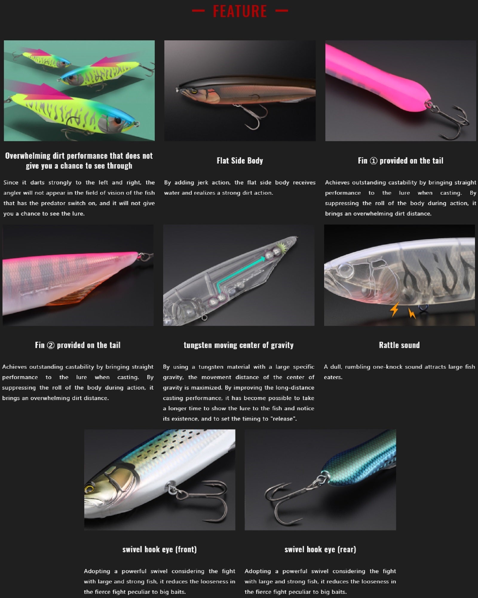 Jackall Dowz Jerk 190 Floating Lure Delicious Swimmer (1691)