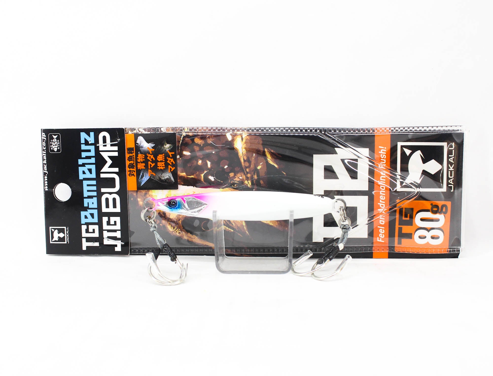Jackall Metal Jig Bambluz Bump TG Tungsten 80 grams Impact Glow (2131)