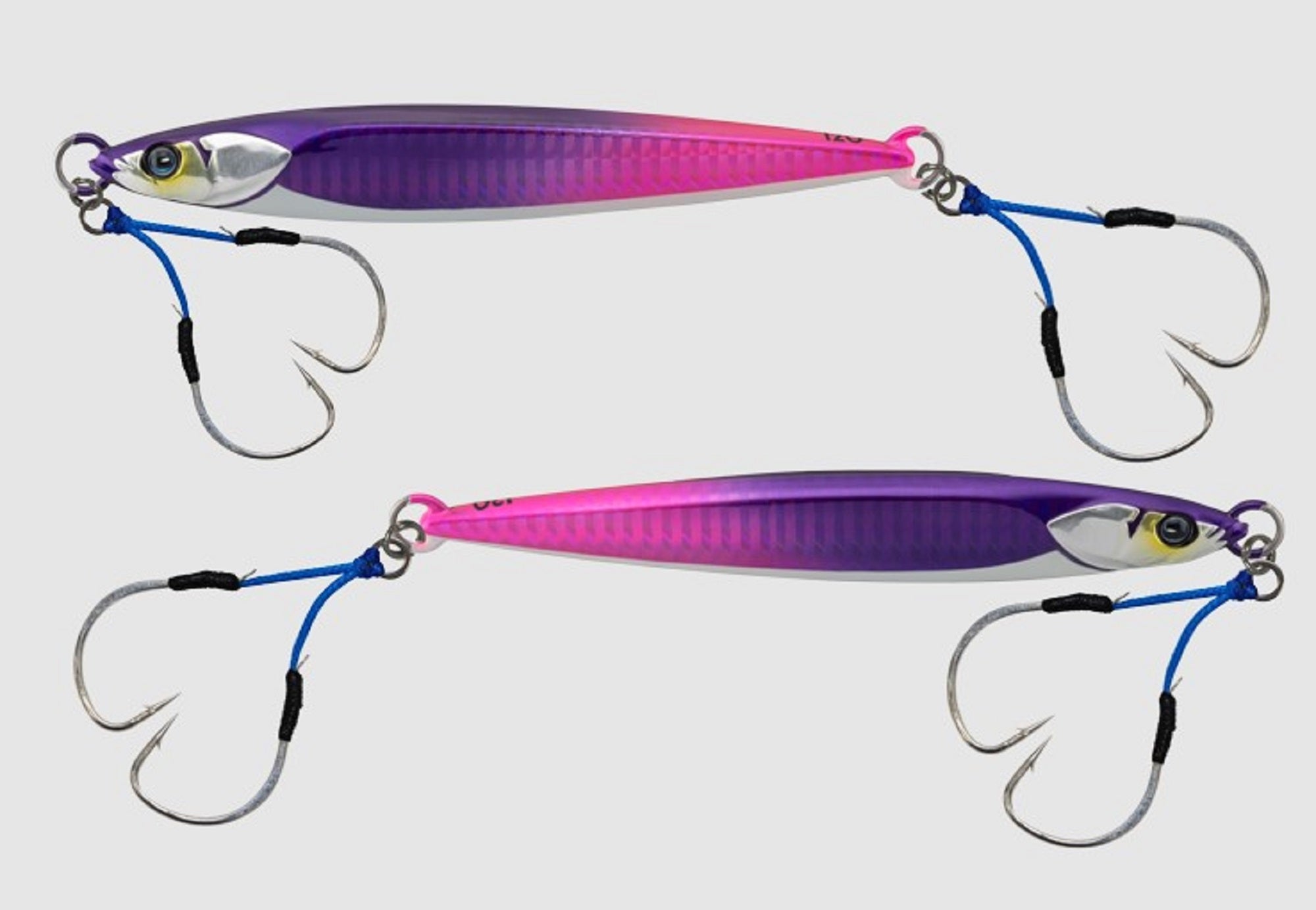 Jackall Metal Jig Bambluz Short 180 grams Sakura Purple Pink Glow (2599)