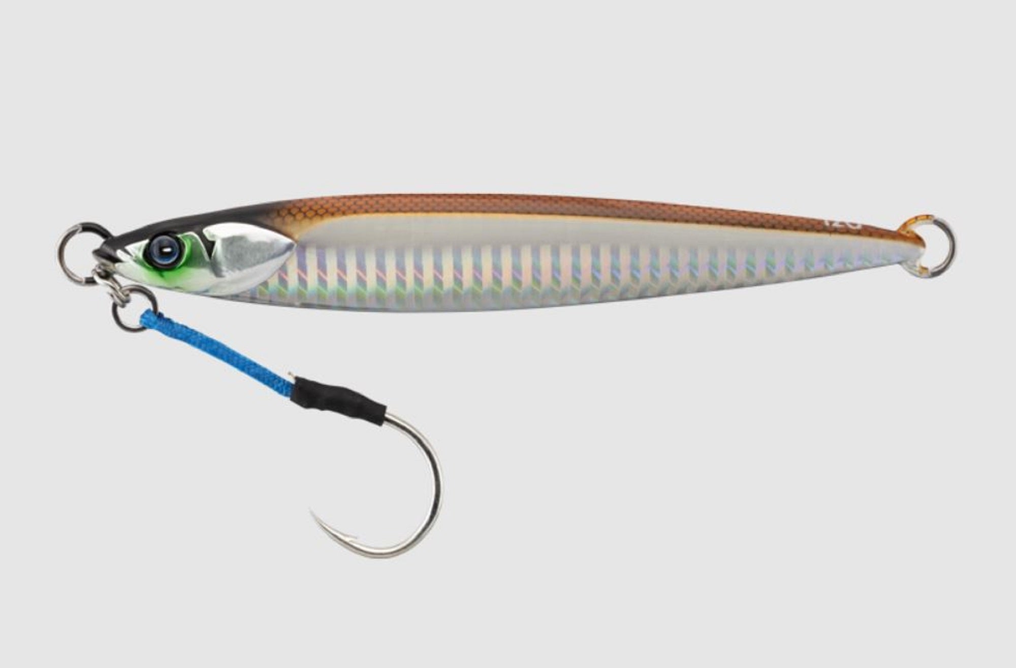 Jackall Metal Jig Bambluz Short 250 grams Ikanago Shoulder Glow (2834)