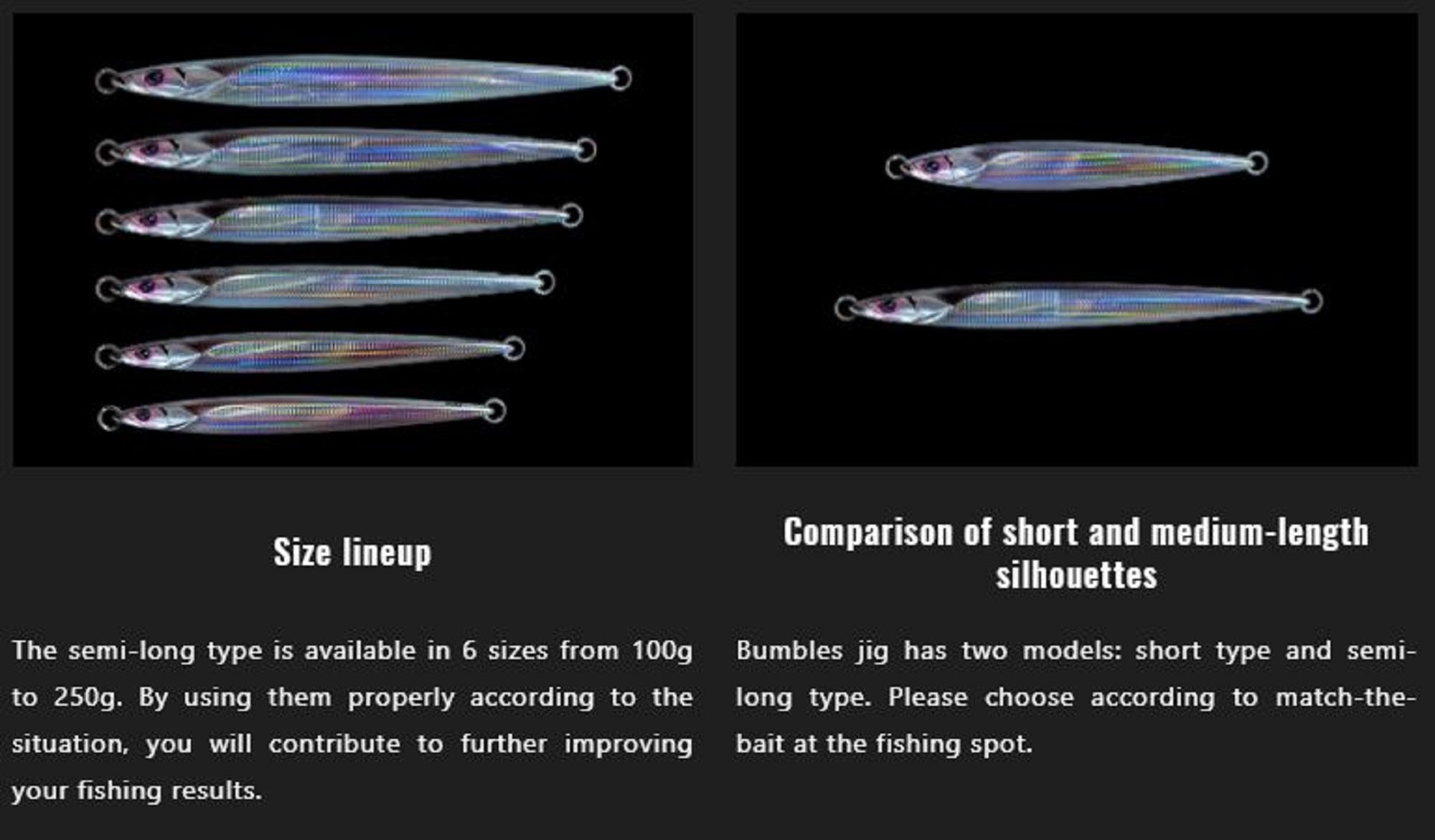 Jackall Metal Jig Bambluz Semi Long 150 grams Iwashi Shoulder Glow (2933)