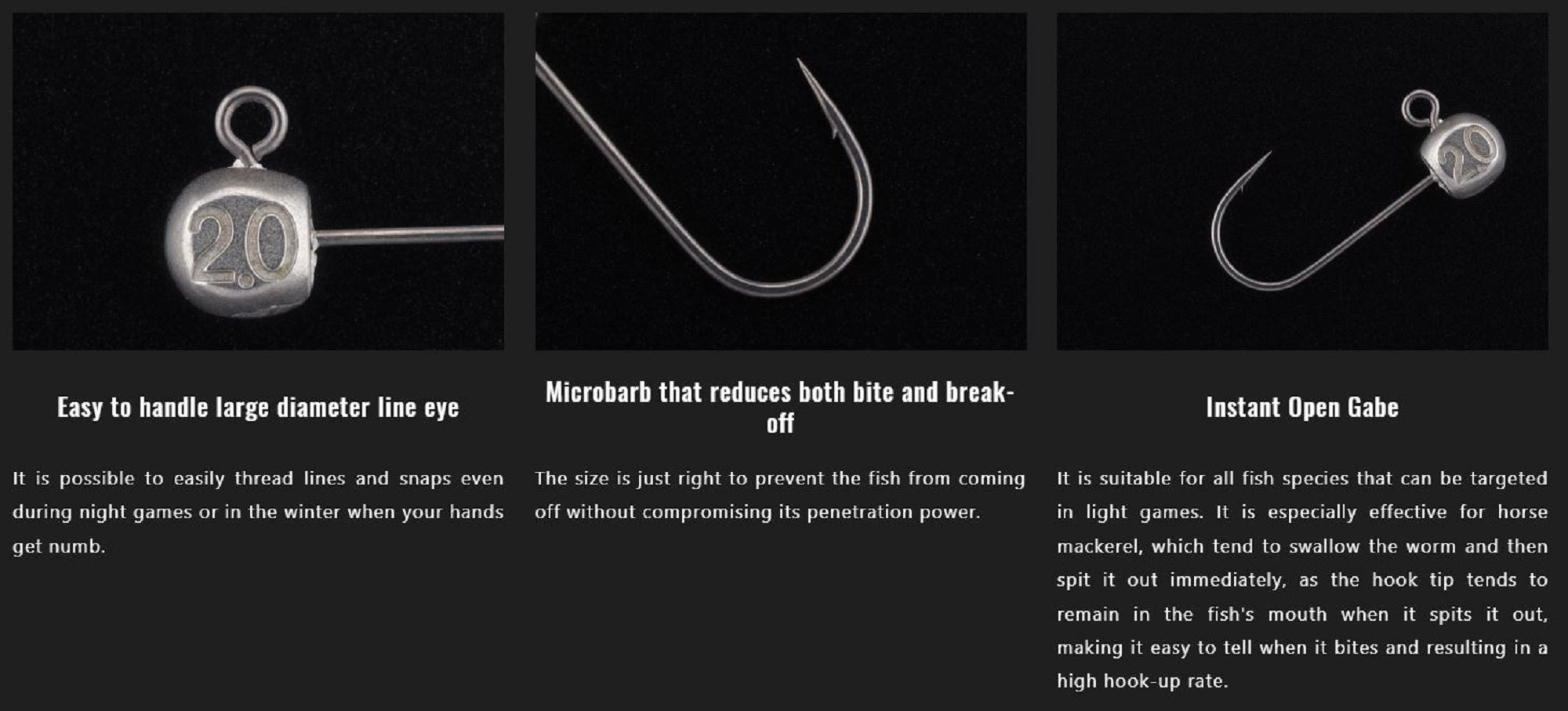 Jackall Jig Head LG Head Type TG Size 1.5g 3pcs (5200)