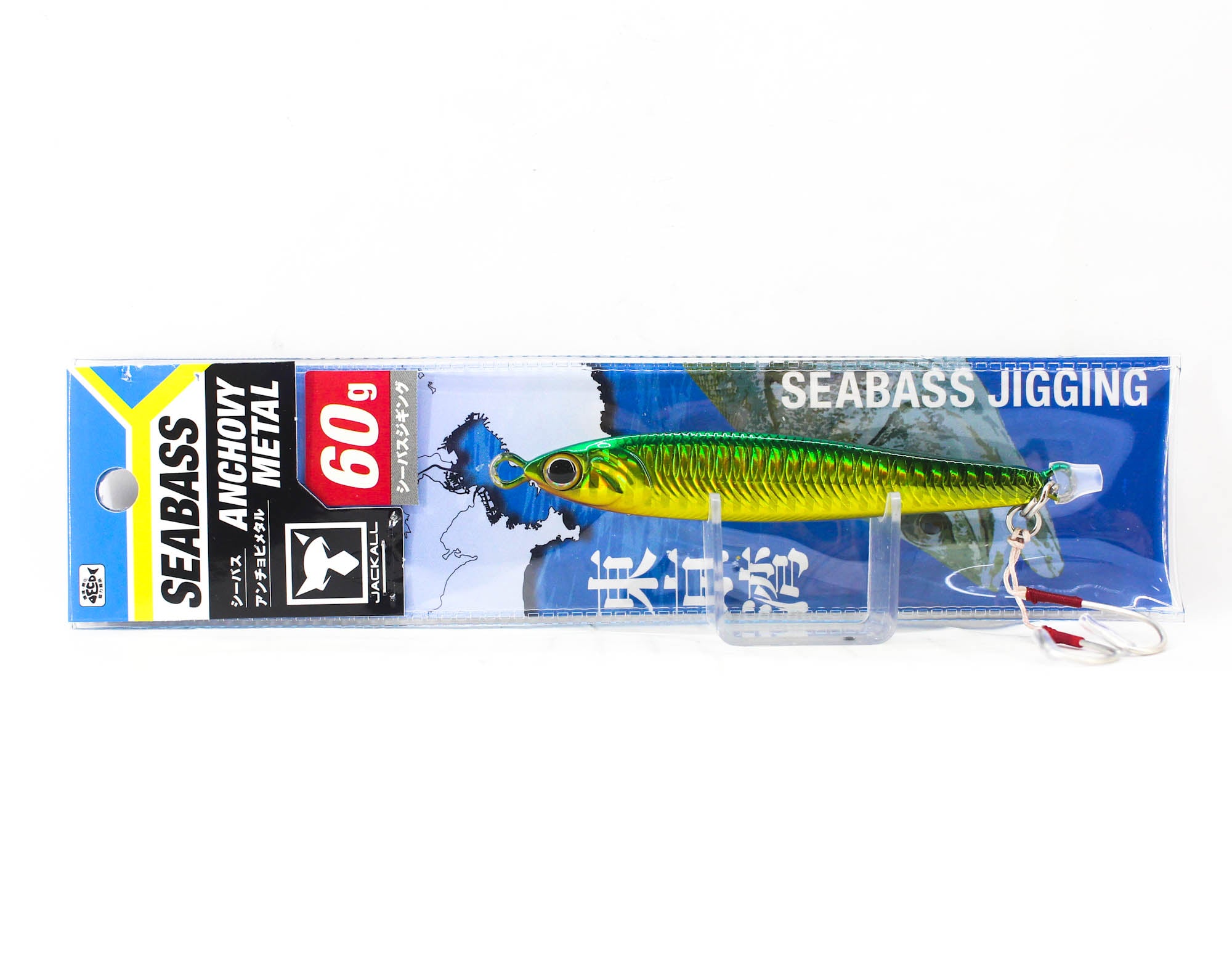 Sale Jackall Metal Jig Seabass Anchovy Metal 60 grams Gurikin Border (6436)