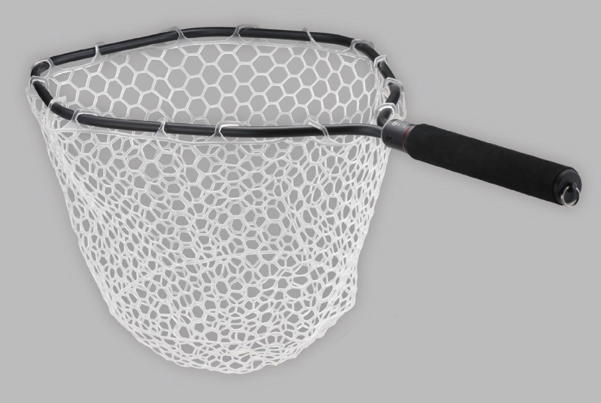 Jackall RGM Landing Net 400 Rubber 420x310x250mm Length 670mm SL BLK (6528)