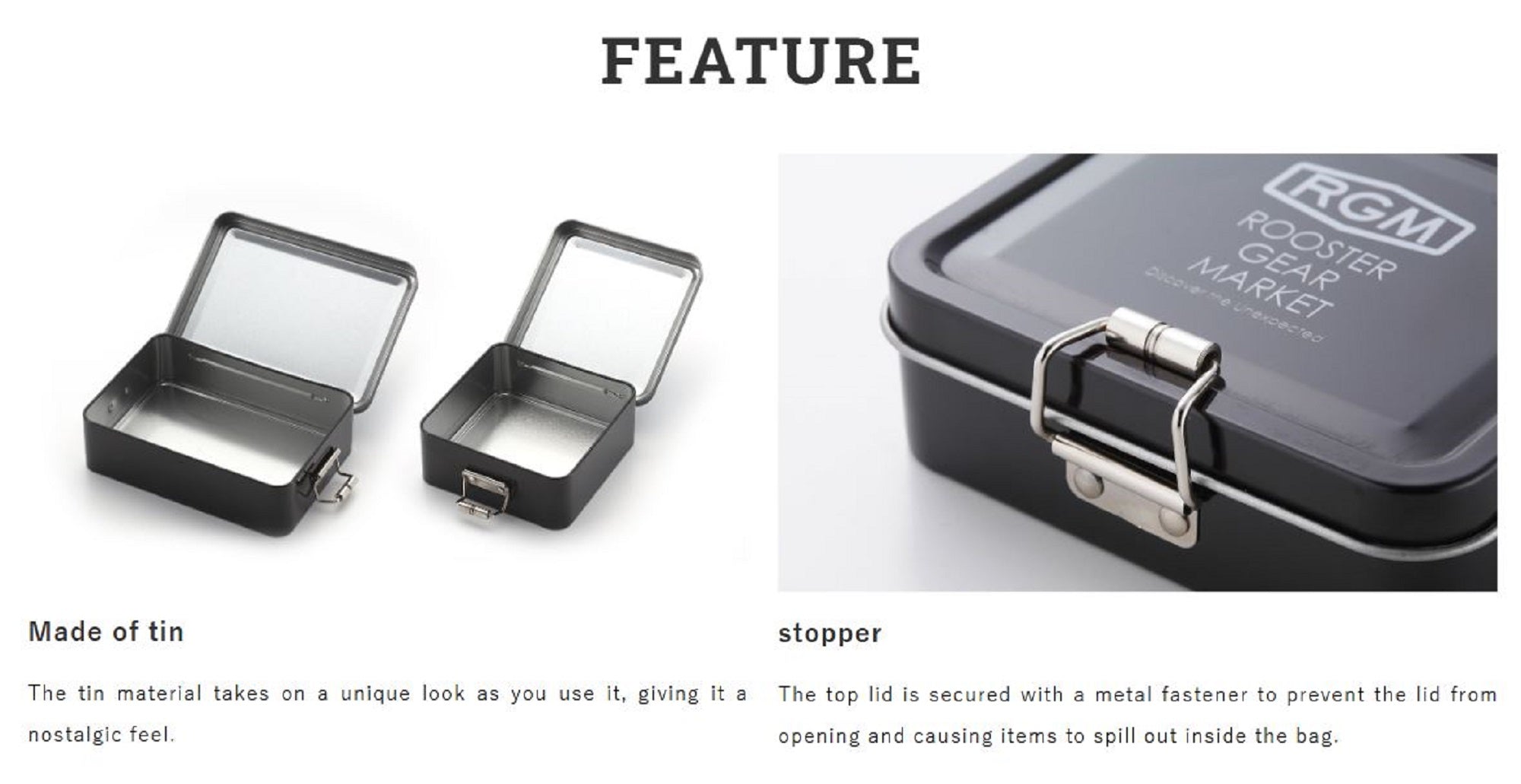 Jackall RGM Tin Case Grande Red (9703)