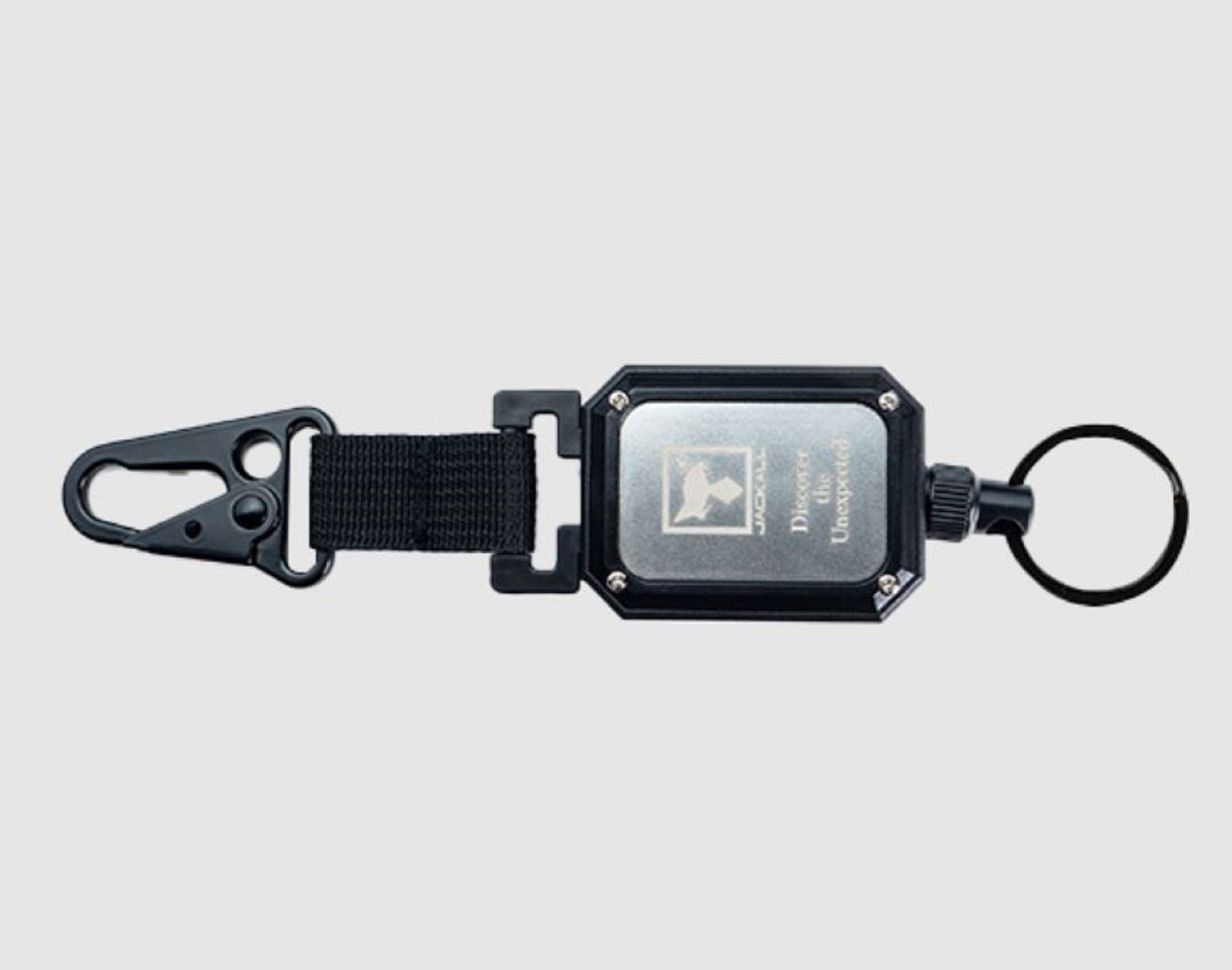 Jackall Carabiner Wire Reel 70cm Black (3205)