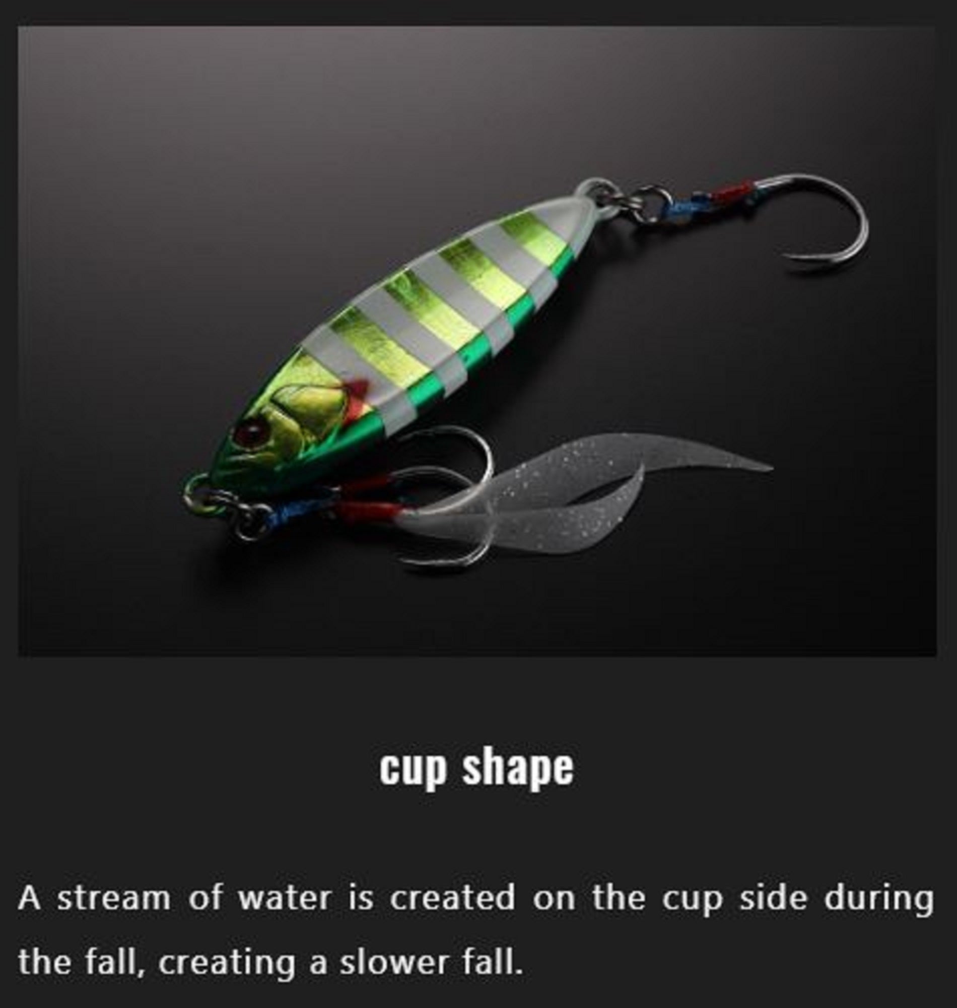 Jackall Metal Jig Flag Trap Leaf 80 grams Meimetsu Orange Glow (2771)