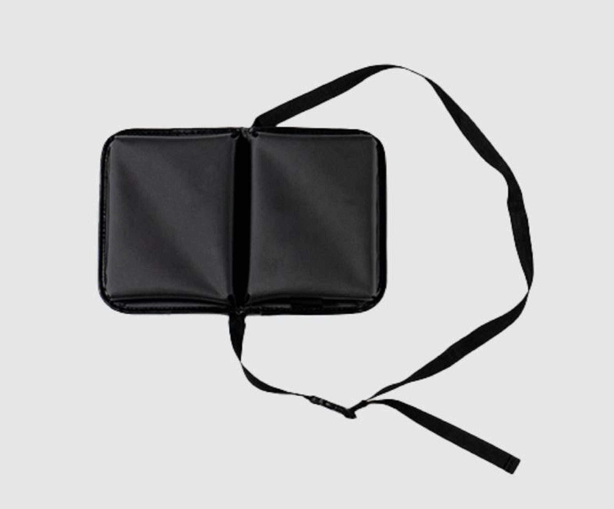 Jackall Seat Cushion Packable Size L 250 x 390 mm Black (6717)