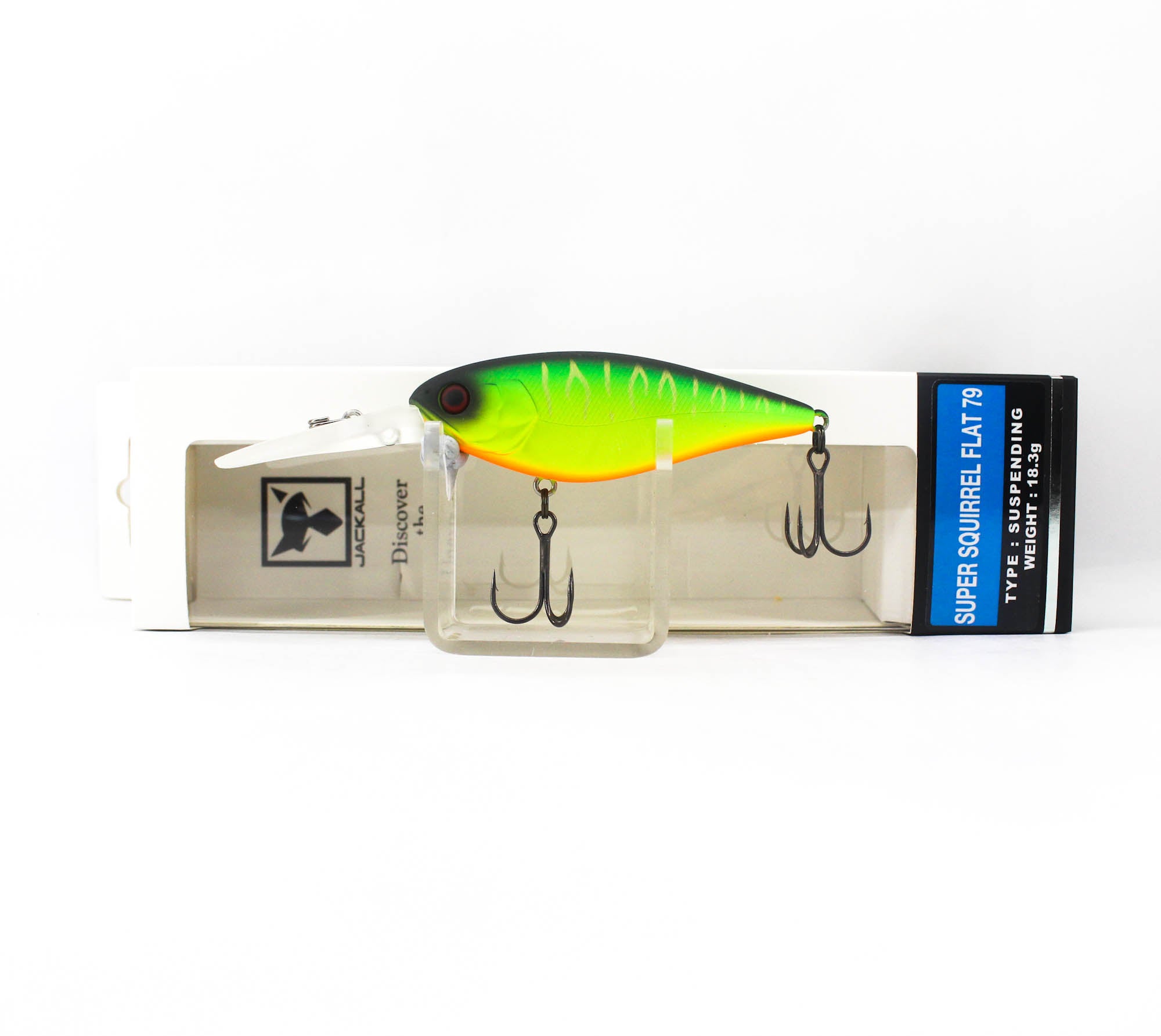 Jackall Squirrel 79SP Flat SDD Suspend Lure Mat Tiger (8971)