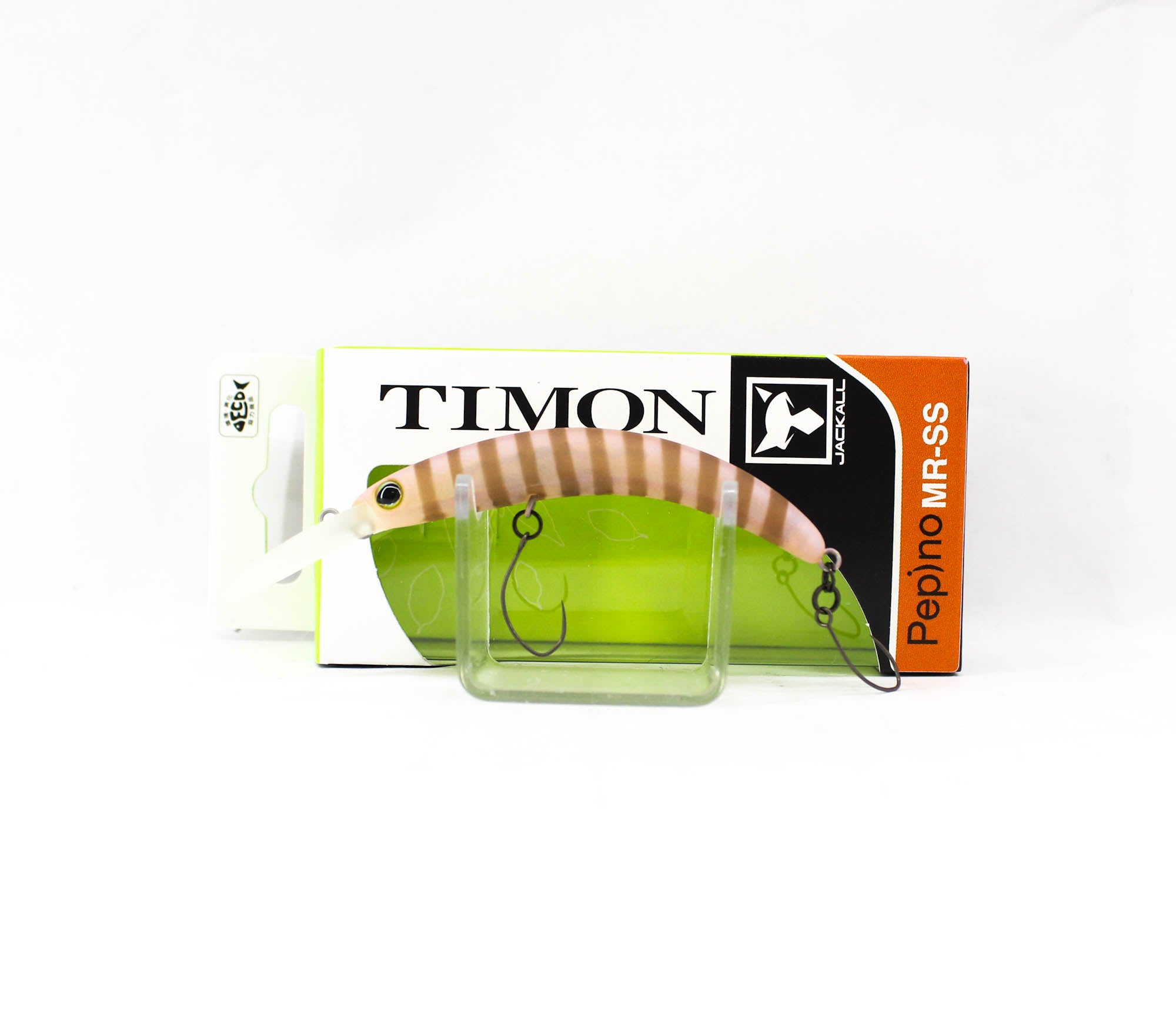 Jackall Timon Pepino MR-SS 56 mm Sinking Lure Shimashima Glow (9220)