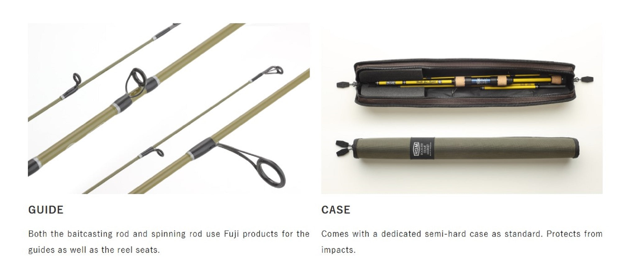 Jackall RGM Rod Baitcast Spec 5 Area 54-510S Black (1995)