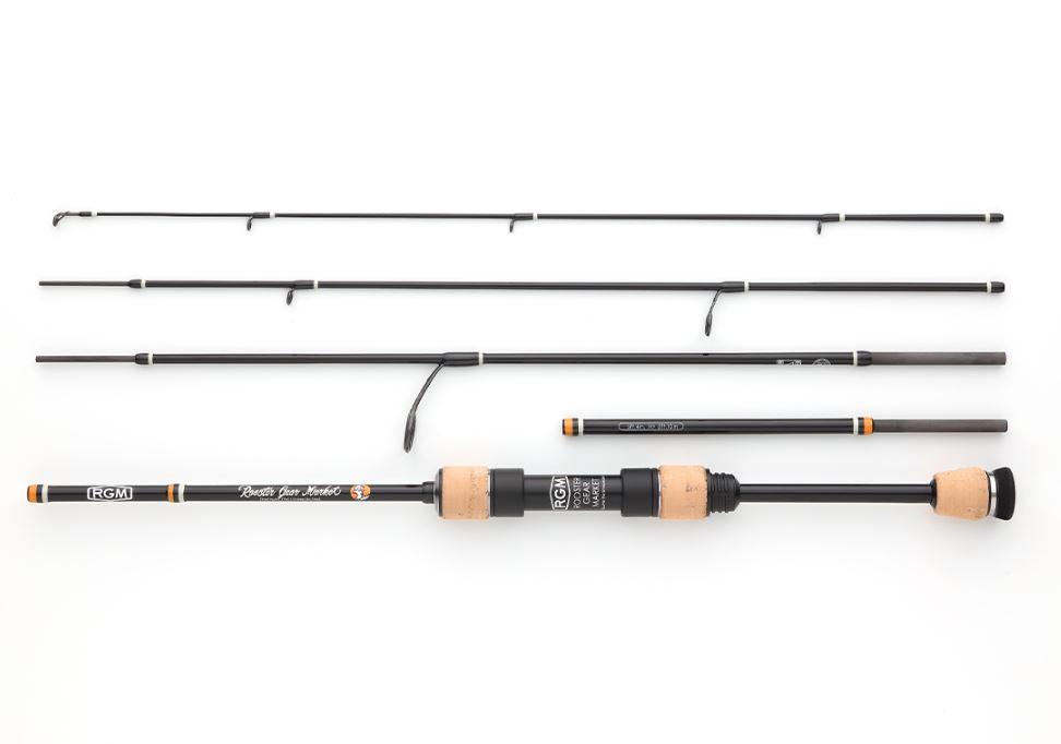 Jackall RGM Rod Baitcast Spec 5 Area 52-58B 5Pc Black (2022)