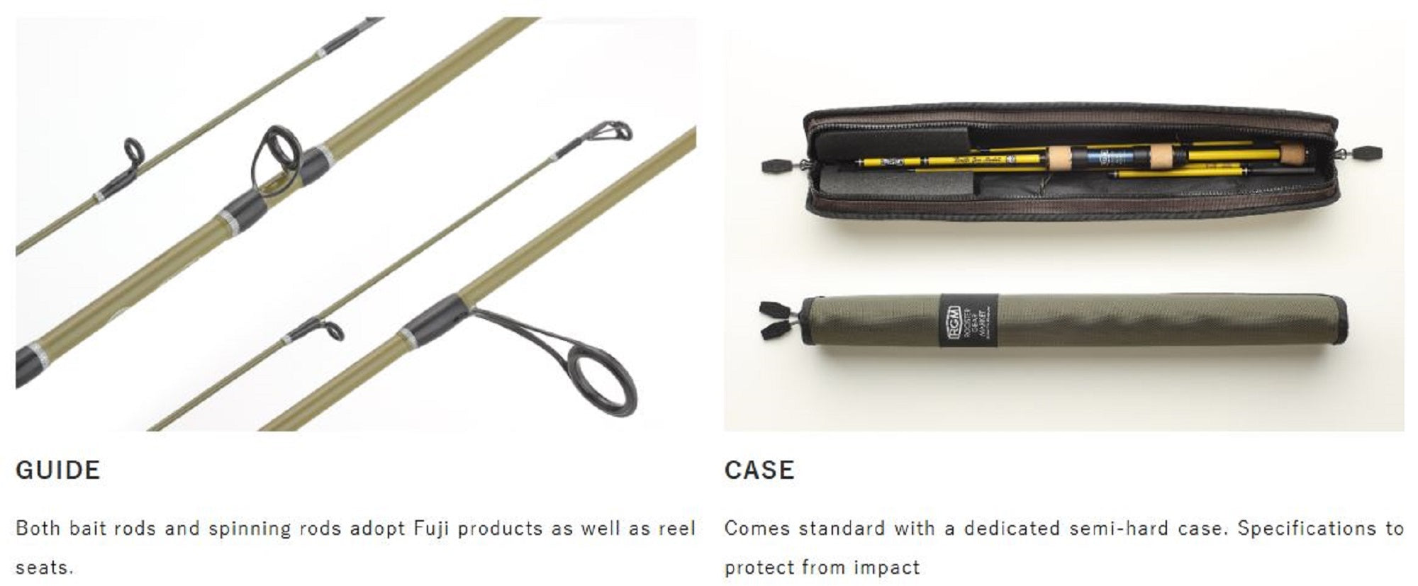 Jackall RGM Rod Baitcast Spec 5 Area 52-58B 5Pc Black (2022)