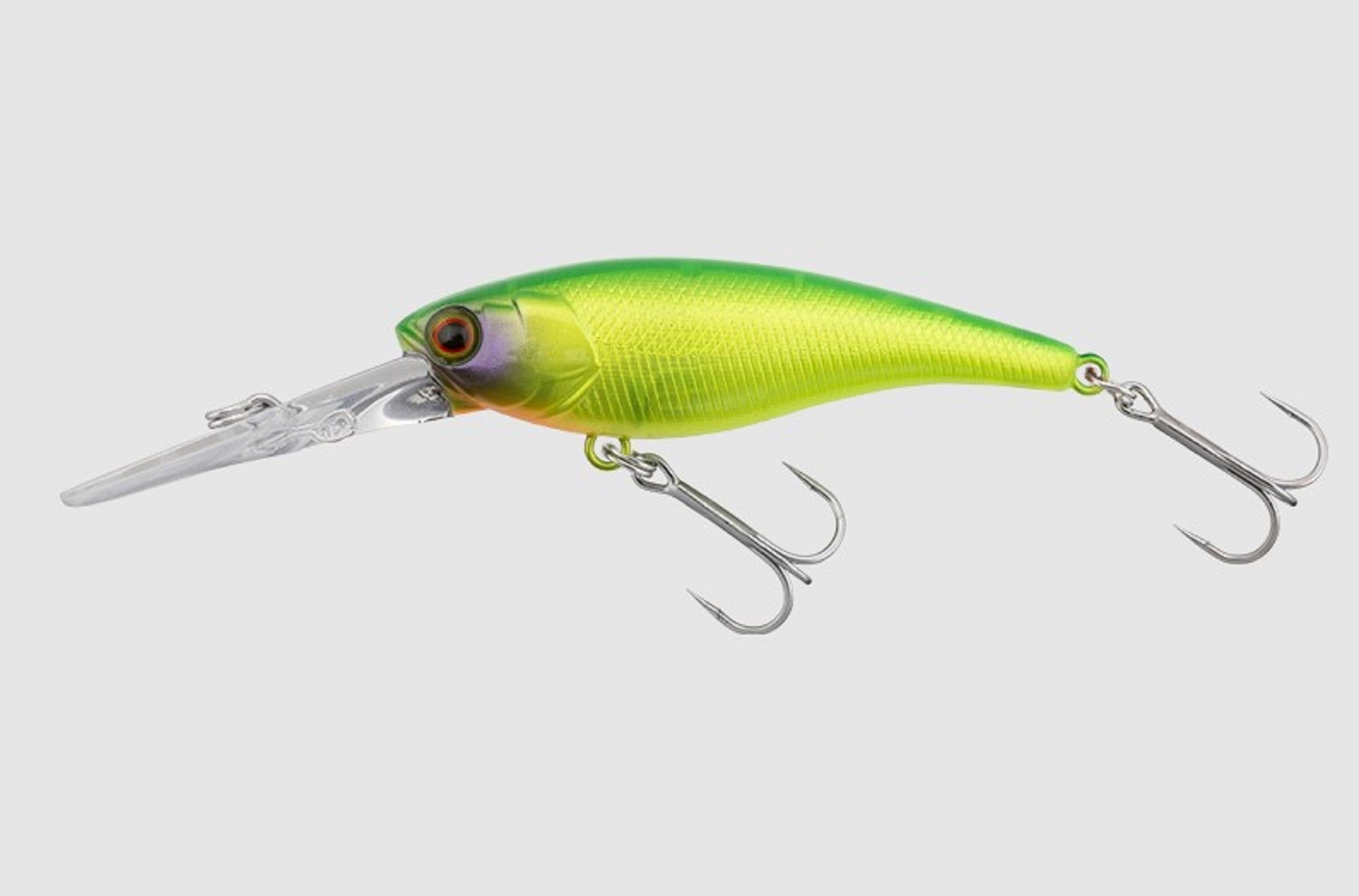 Jackall Soul Shad 58SR SP Shallow Suspend Lure Lime Back Chartreuse (5214)