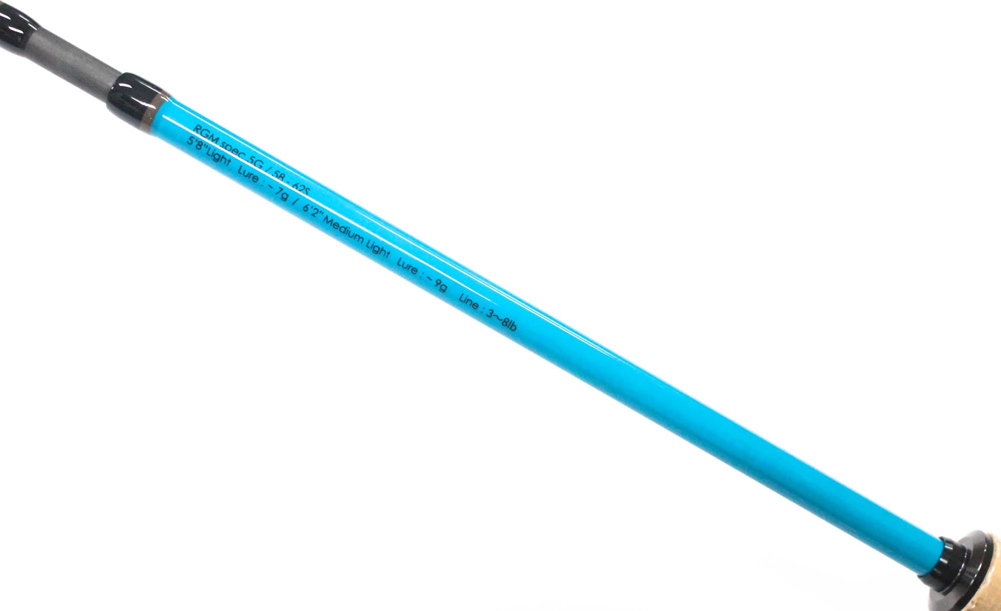 Jackall RGM Rod Spin Spec 5 58-62S 5Pc Teal Copper (0147)