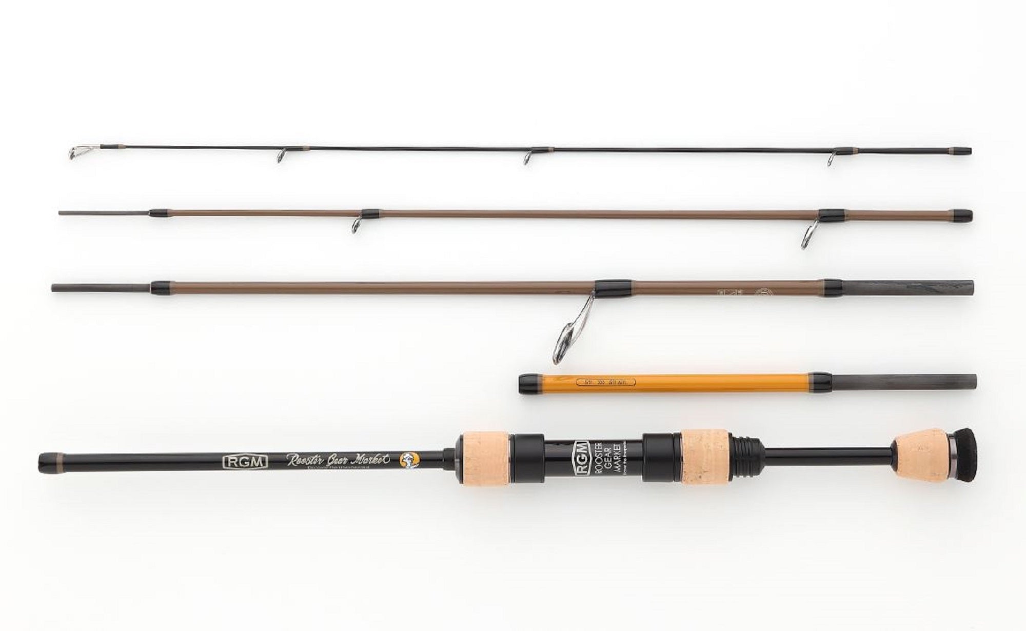 Jackall RGM Rod Spin Spec 5 58-62S 5Pc Black Orange (0154)