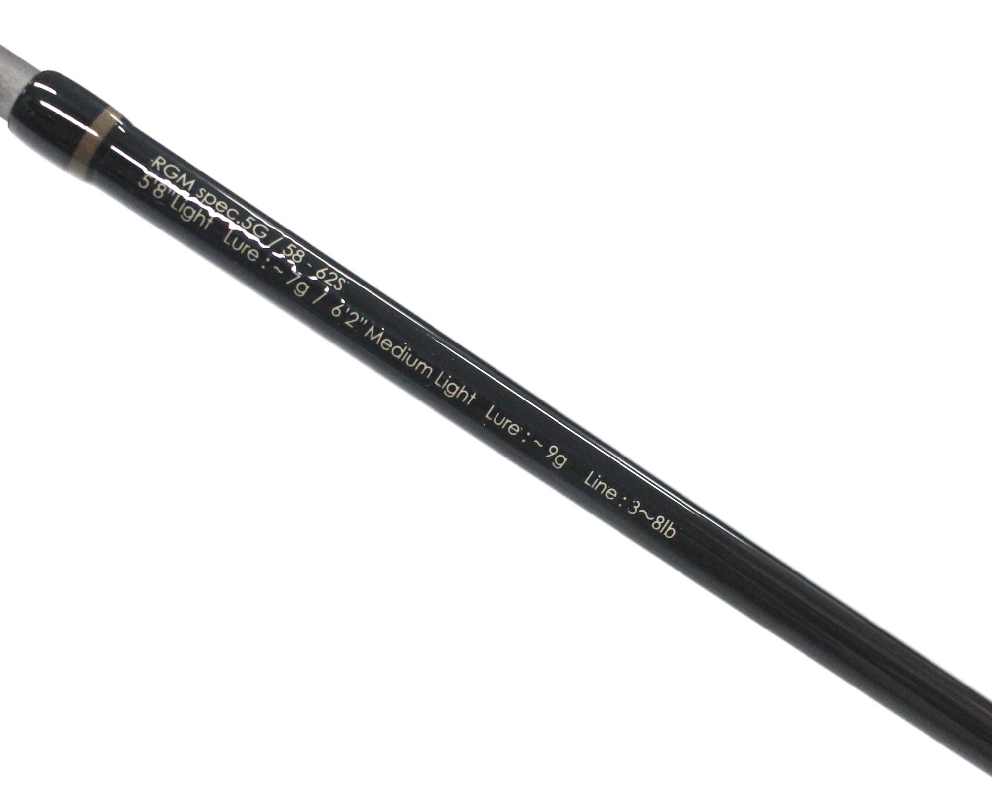 Jackall RGM Rod Spin Spec 5 58-62S 5Pc Black Orange (0154)