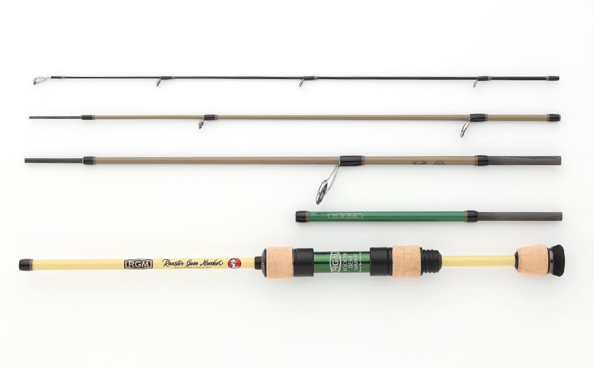 Jackall RGM Rod Spin Spec 5 50-56S 5Pc Sand Green (0192)