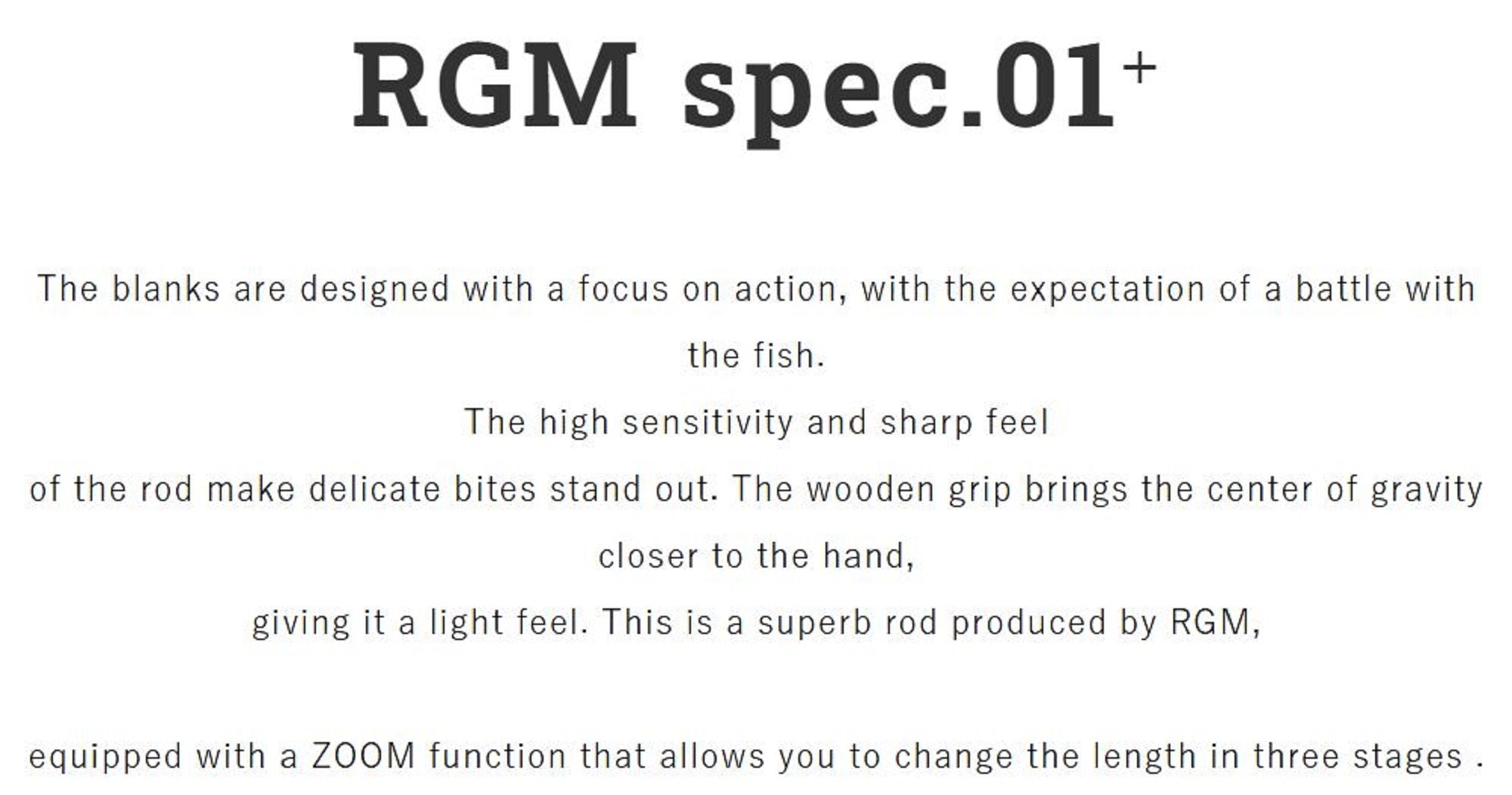 Jackall RGM Rod Pole Telescopic Spec 1 plus 220/240/260 BK Black (0260)