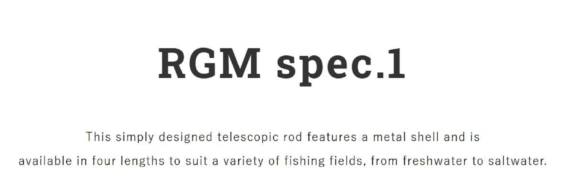 Jackall RGM Rod Pole Telescopic Spec 1 300cm Ash Brown (0345)