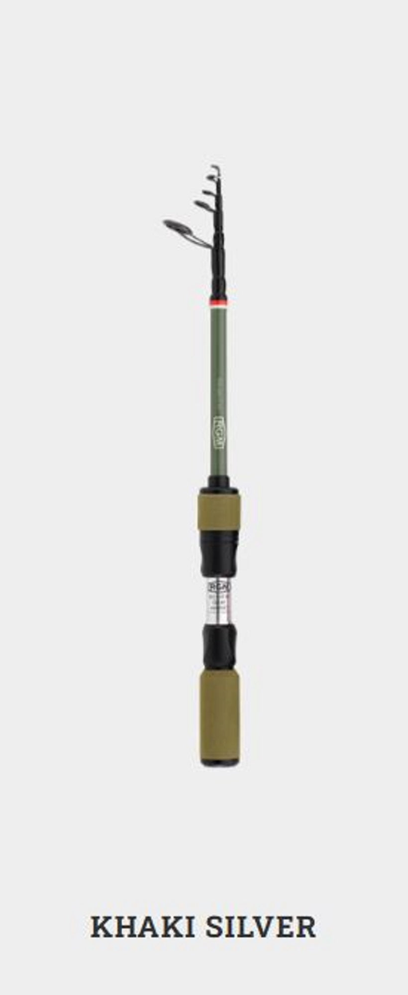 Jackall RGM Rod Pole Telescopic Spec 2 4.6 137cm Khaki Silver (0383)