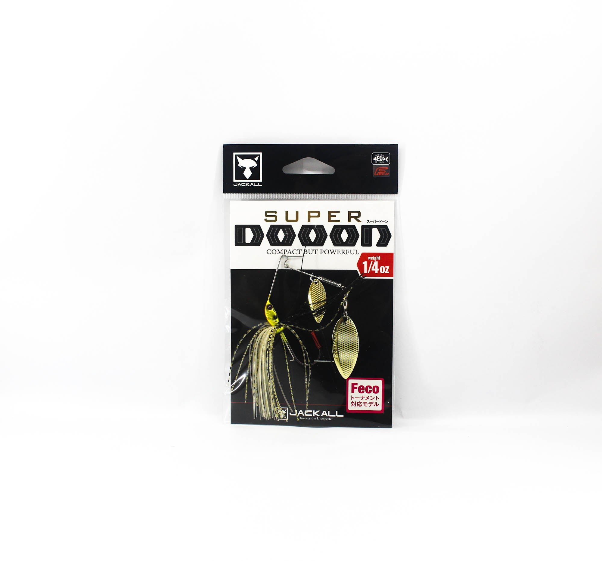 Jackall Spinner Bait Lure Super Dooon 1/4 Oz TG Gold & Black (0536)