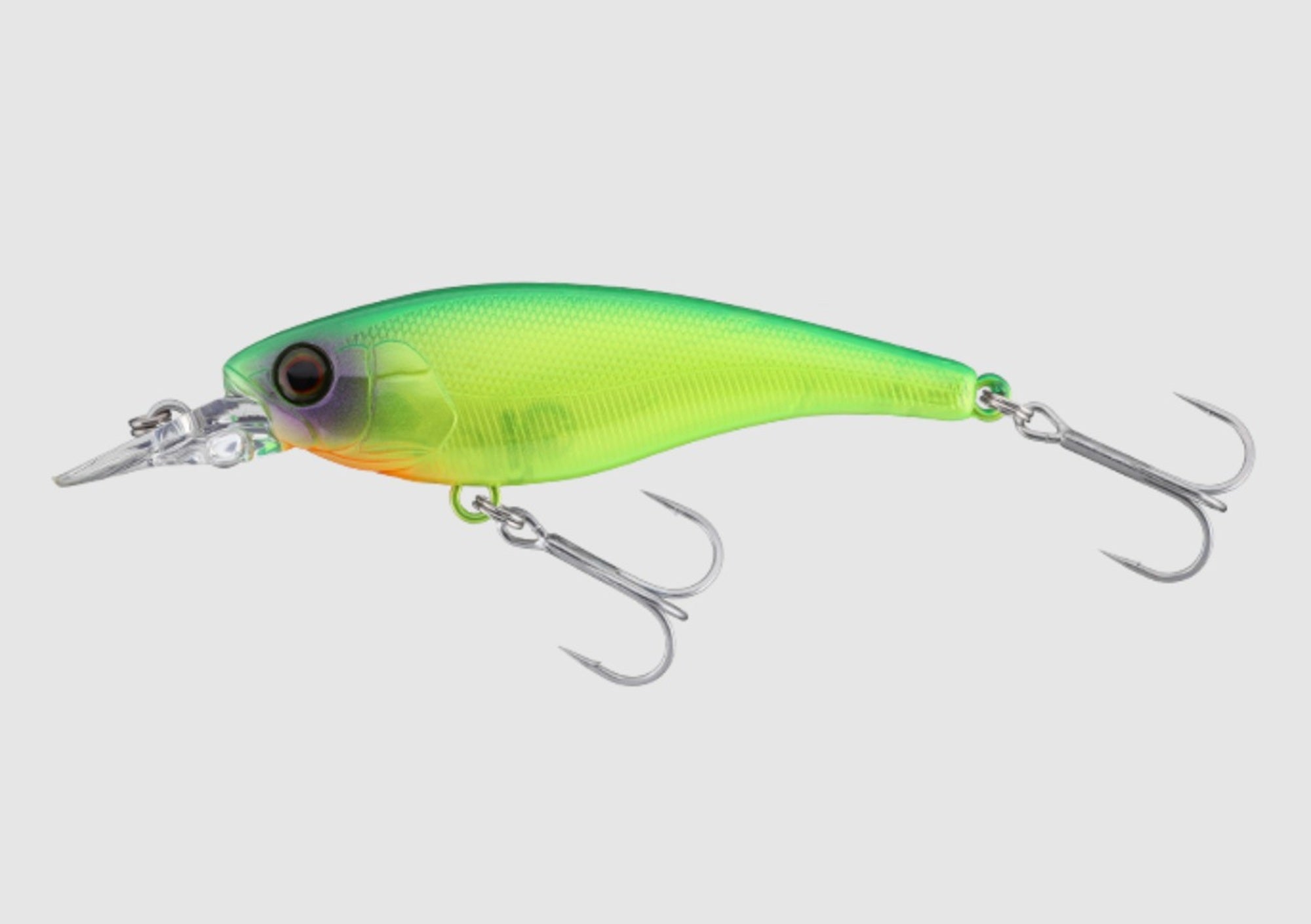 Jackall Soul Shad 68SSR F Floating Lure Lime Back Chartreuse (0864)