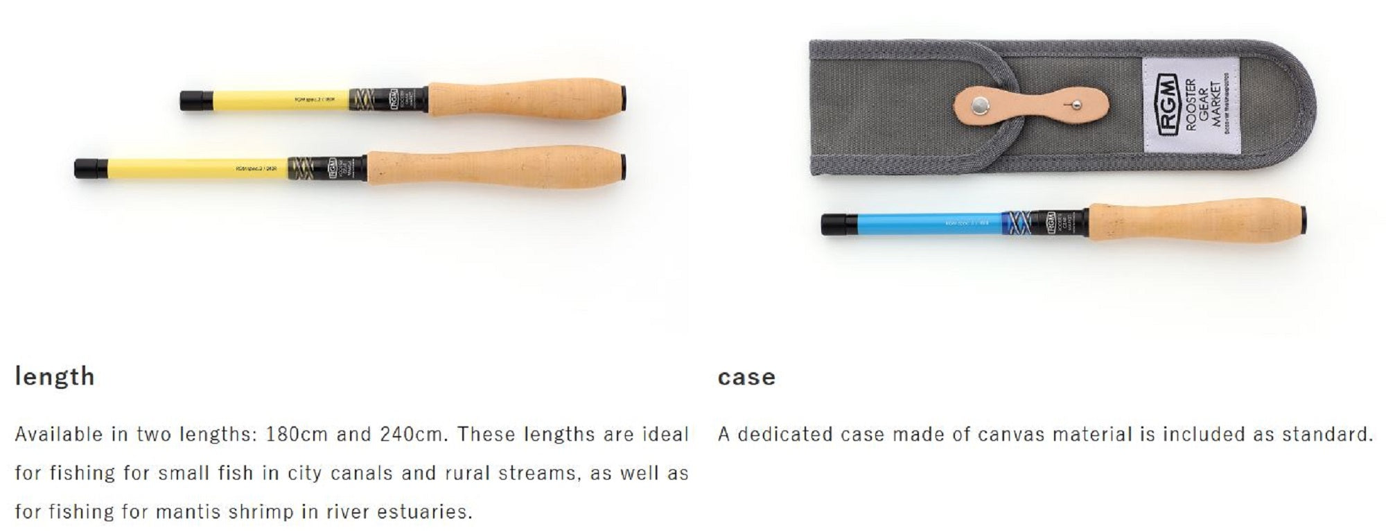 Jackall RGM Rod Pole Telescopic Spec 3 240 Blue (1786)
