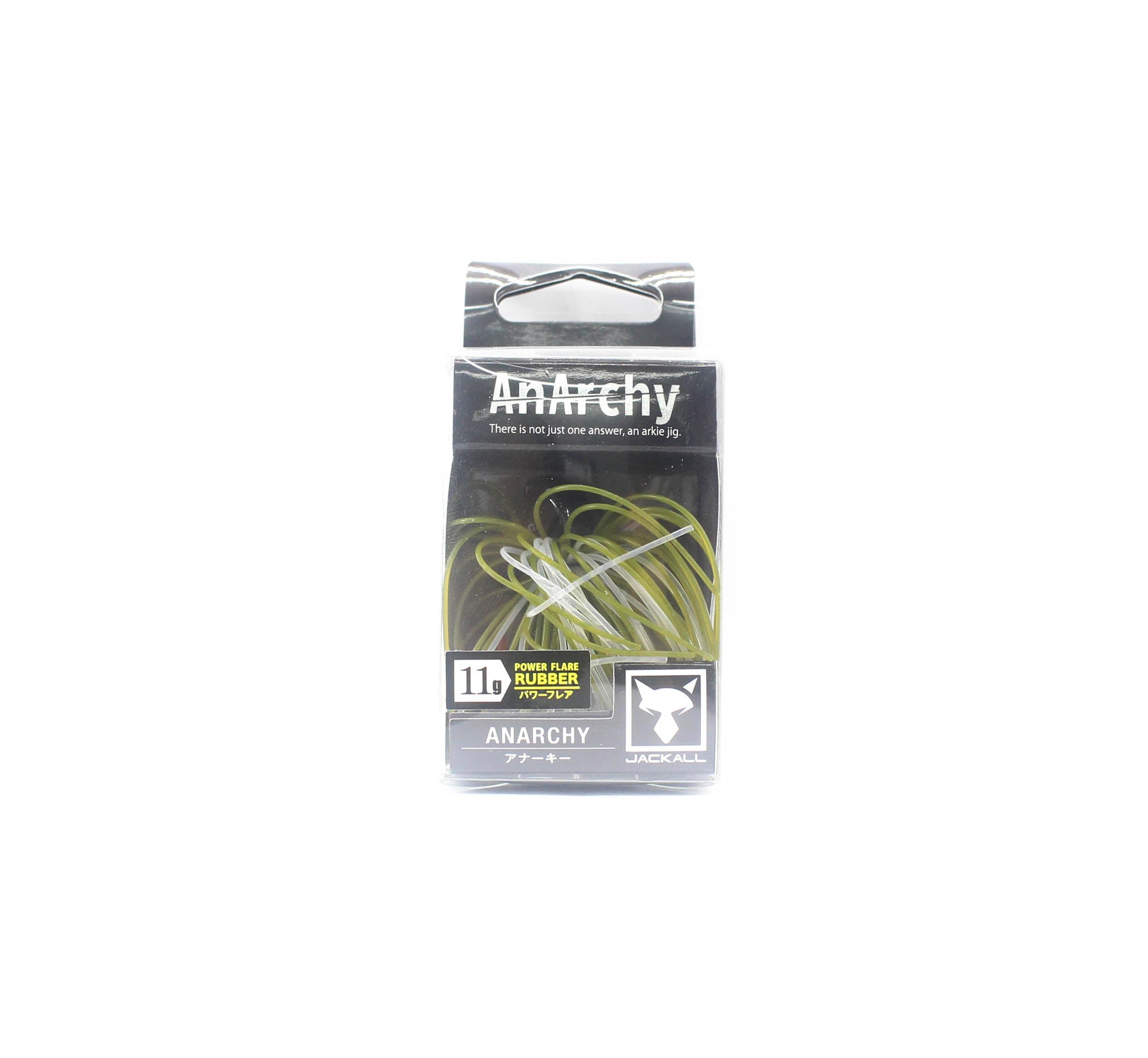 Jackall Anarchy Jig Power Flare 11 grams Sinking Lure LG Pumpkin (7405)