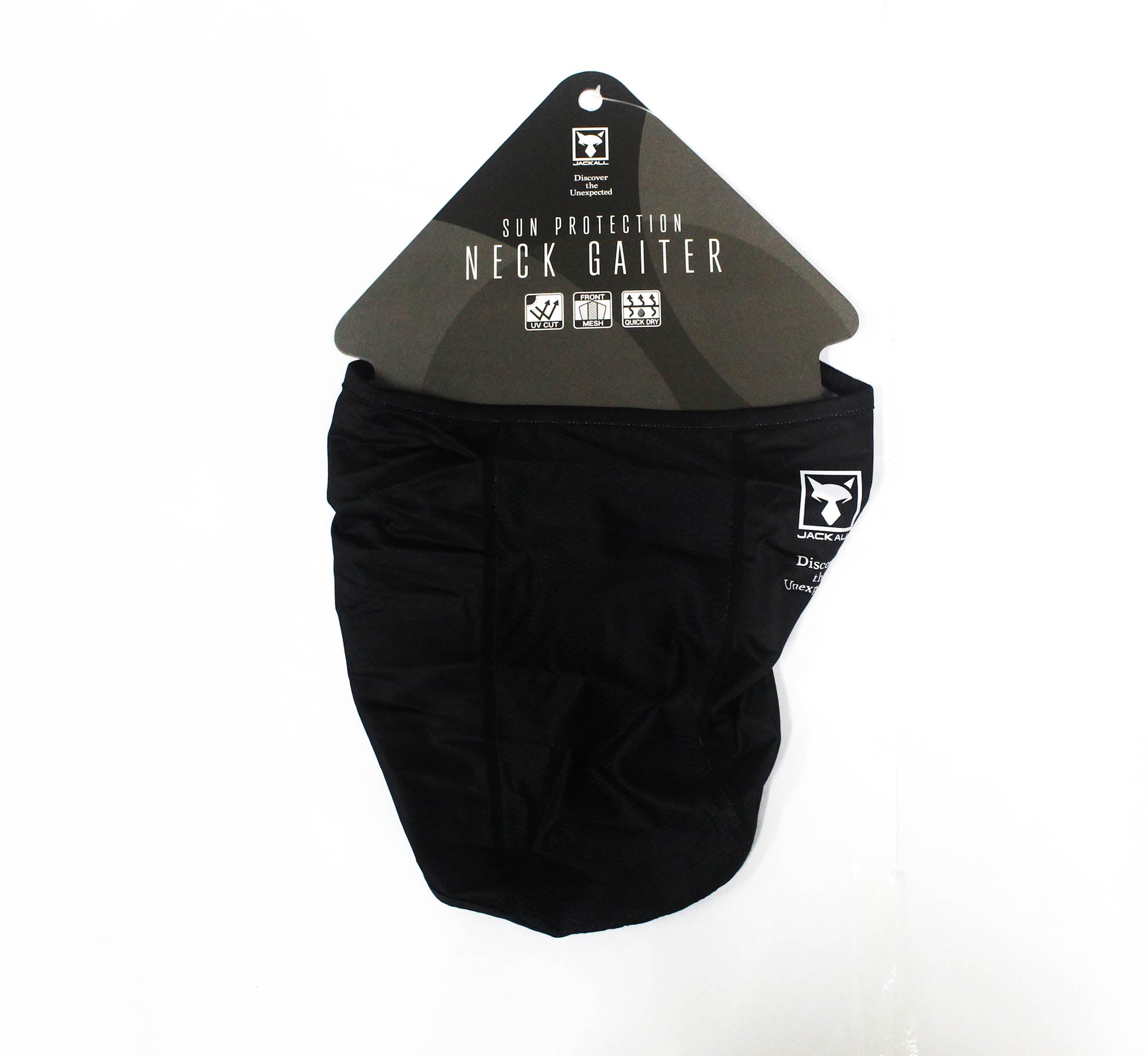 Jackall Neck Gaiter Sun Protect Black (8105)