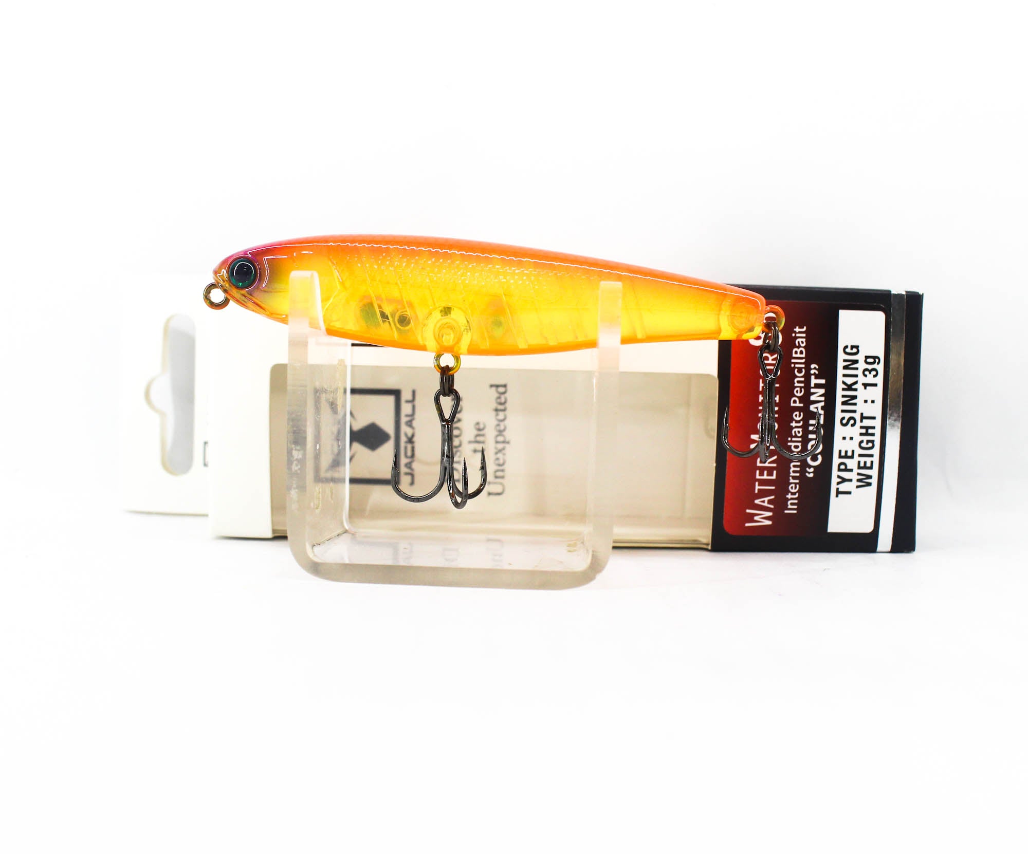 Jackall Water Monitor 85 Sinking Lure Fire Chartreuse (8969)