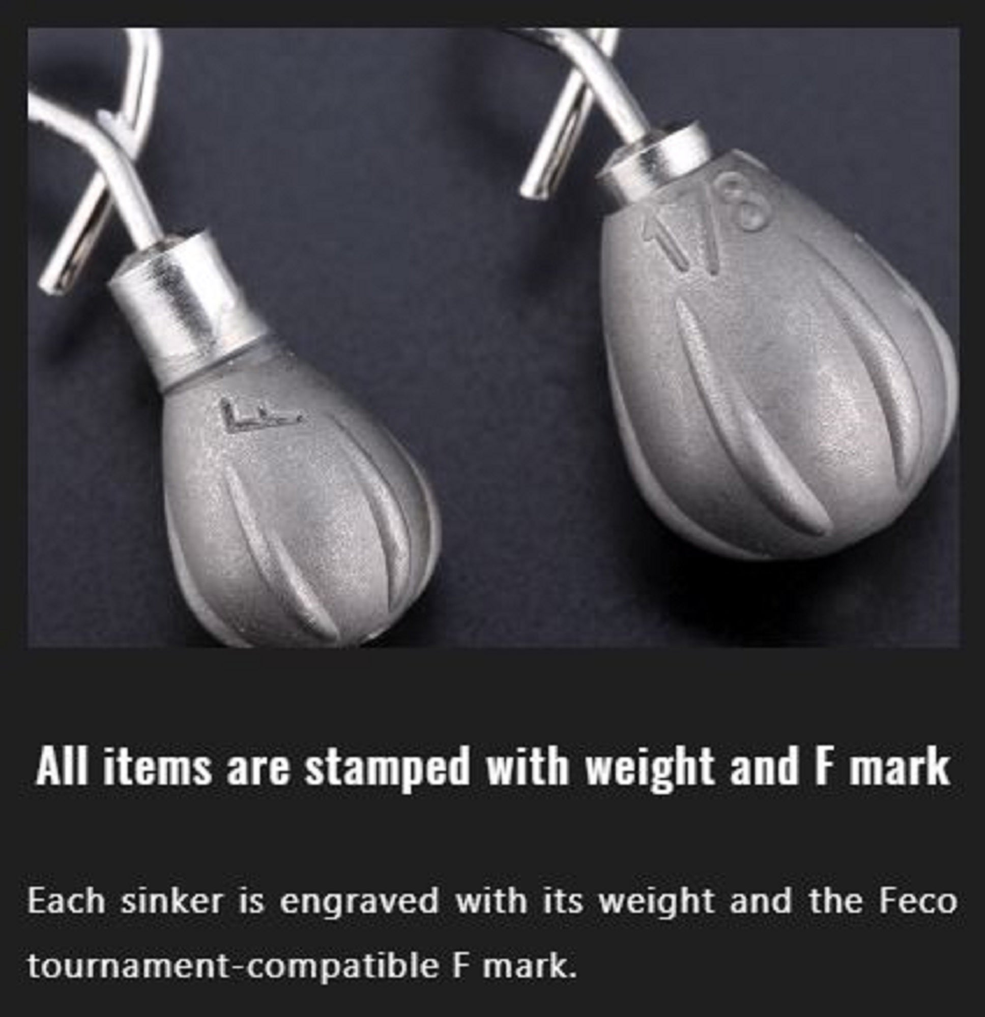 Jackall Tungsten Teardrop One Touch Sinker Size 10.5 grams (1624)