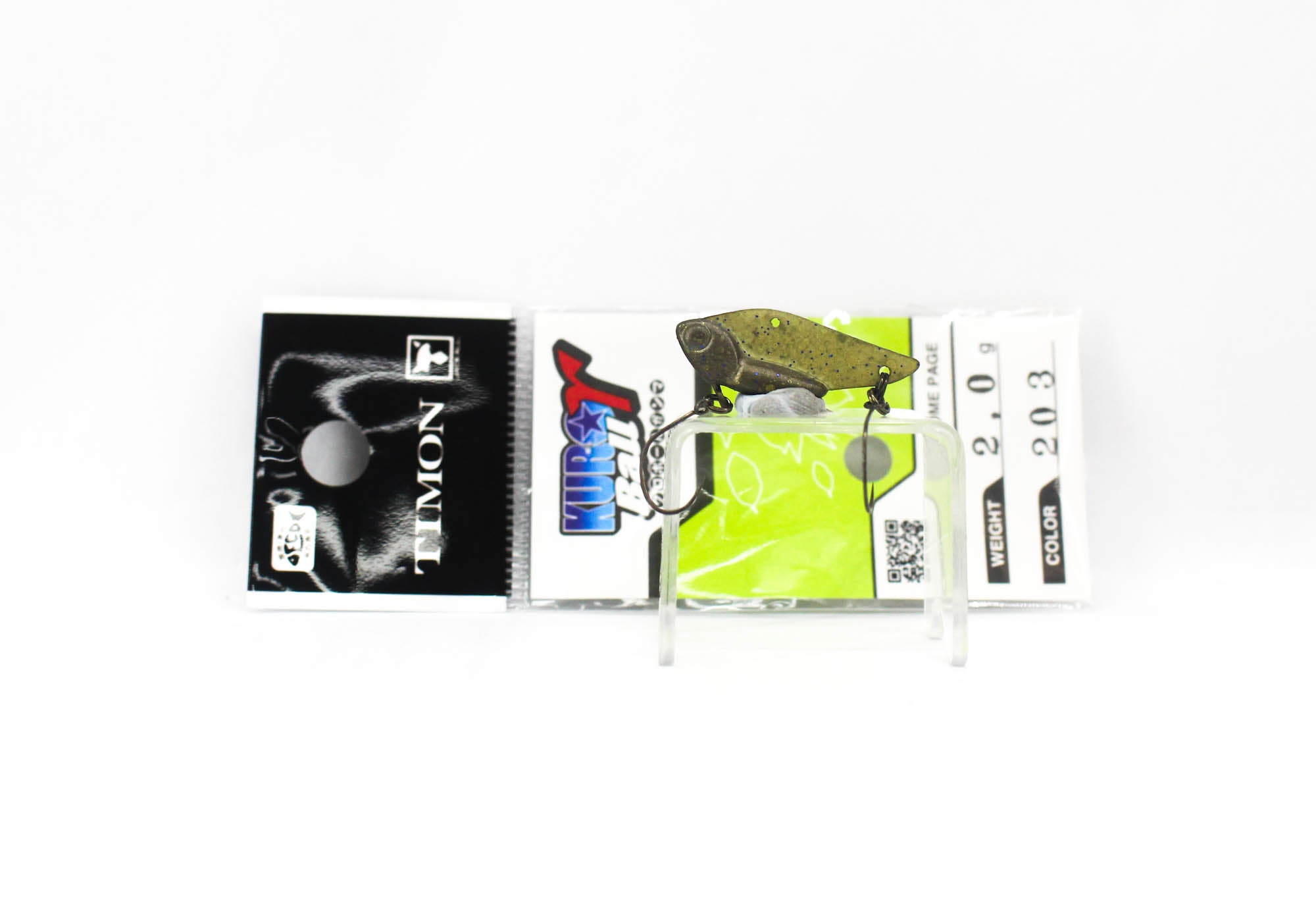 Jackall Kuro Ball 2.0 grams Sinking Lure 203 Tackey Ghost Pellet (8005)