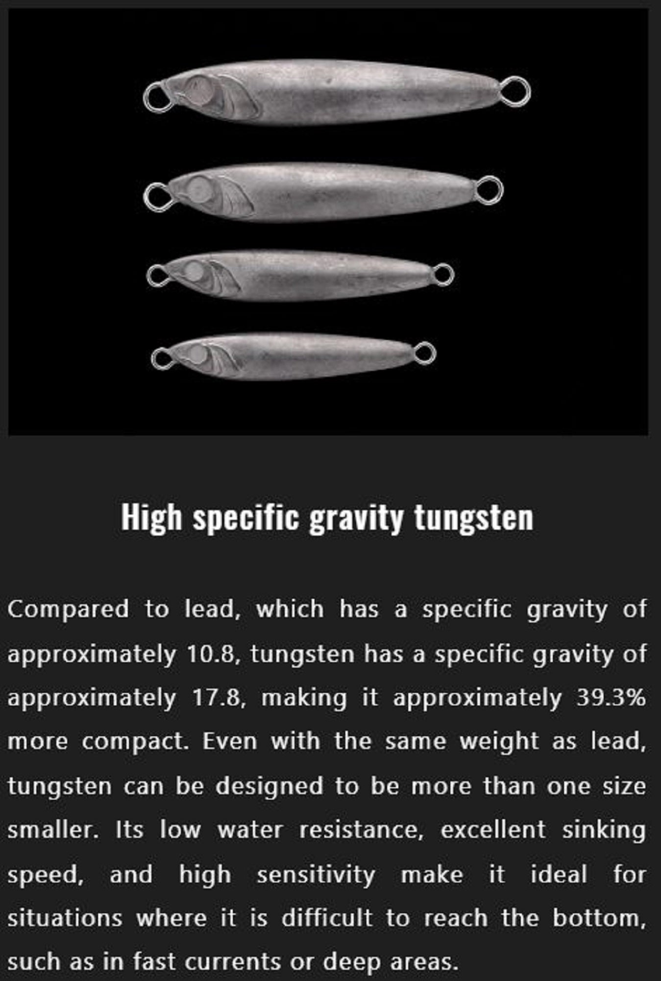 Jackall Metal Jig Raspateen TG Tungsten Neo 30 grams Impact Glow (8357)