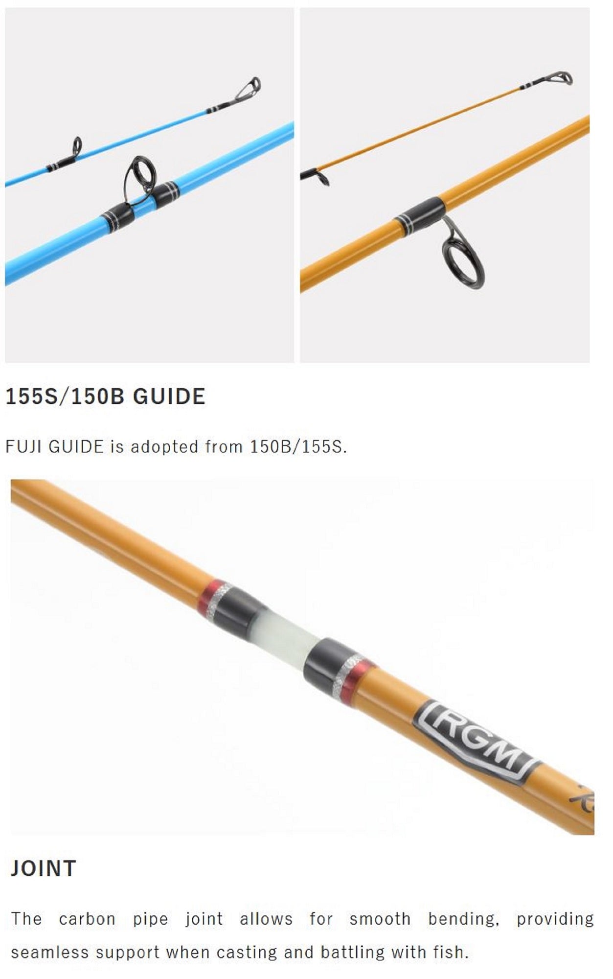 Jackall RGM Rod Spinning Spec T Tsugi 155S Coyote (1326)