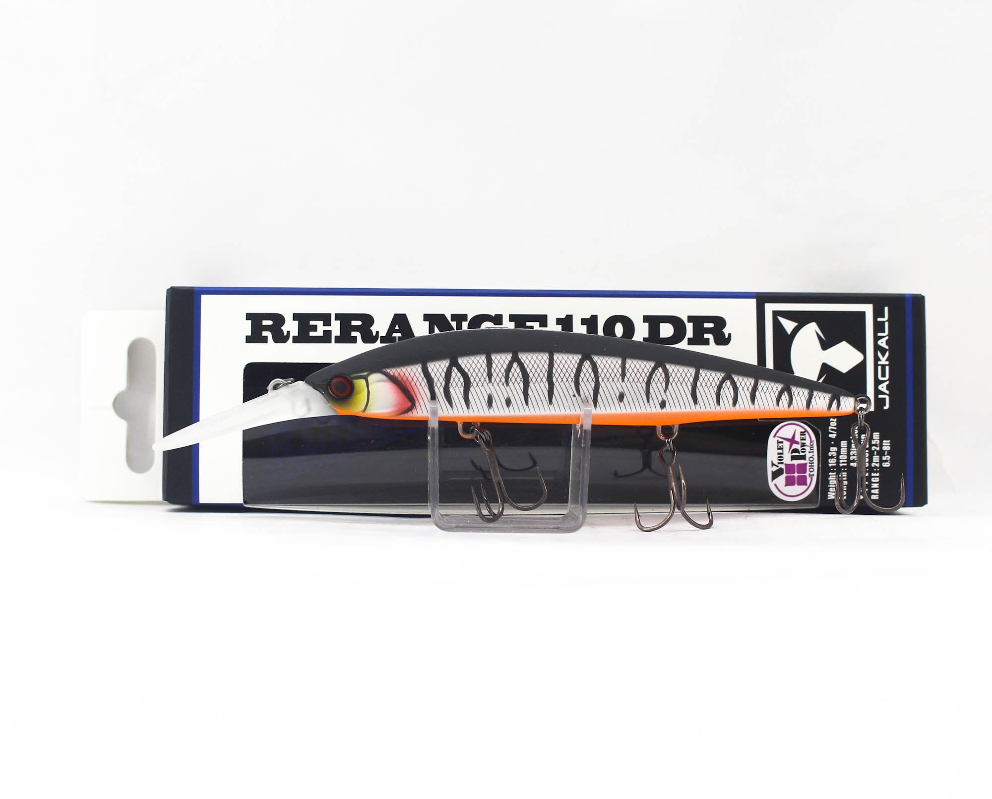Jackall Rerange 110SP DR Suspend Lure UV Mat Silver Tiger (1562)