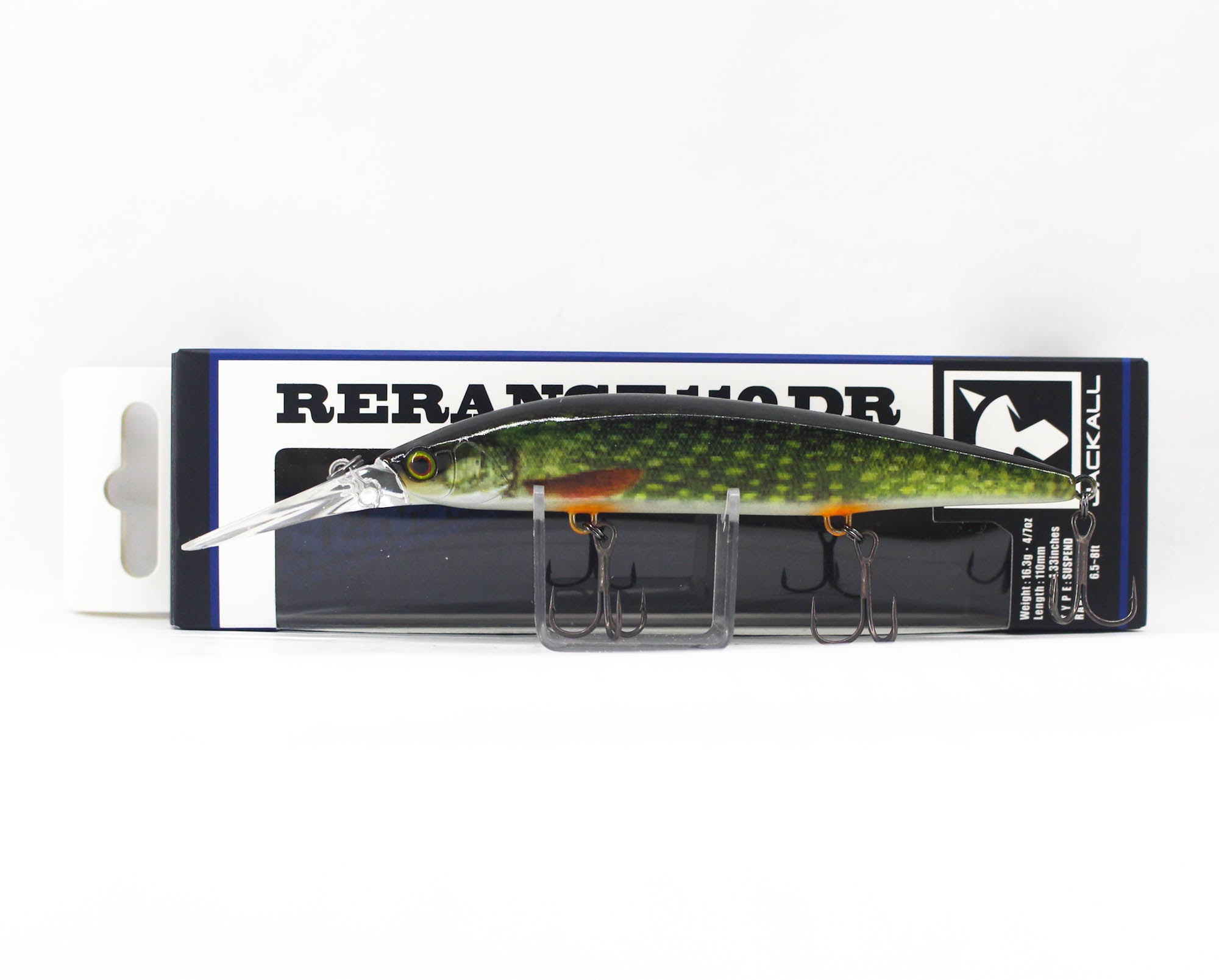 Jackall Rerange 110SP DR Suspend Lure RT Lively Pike (1623)