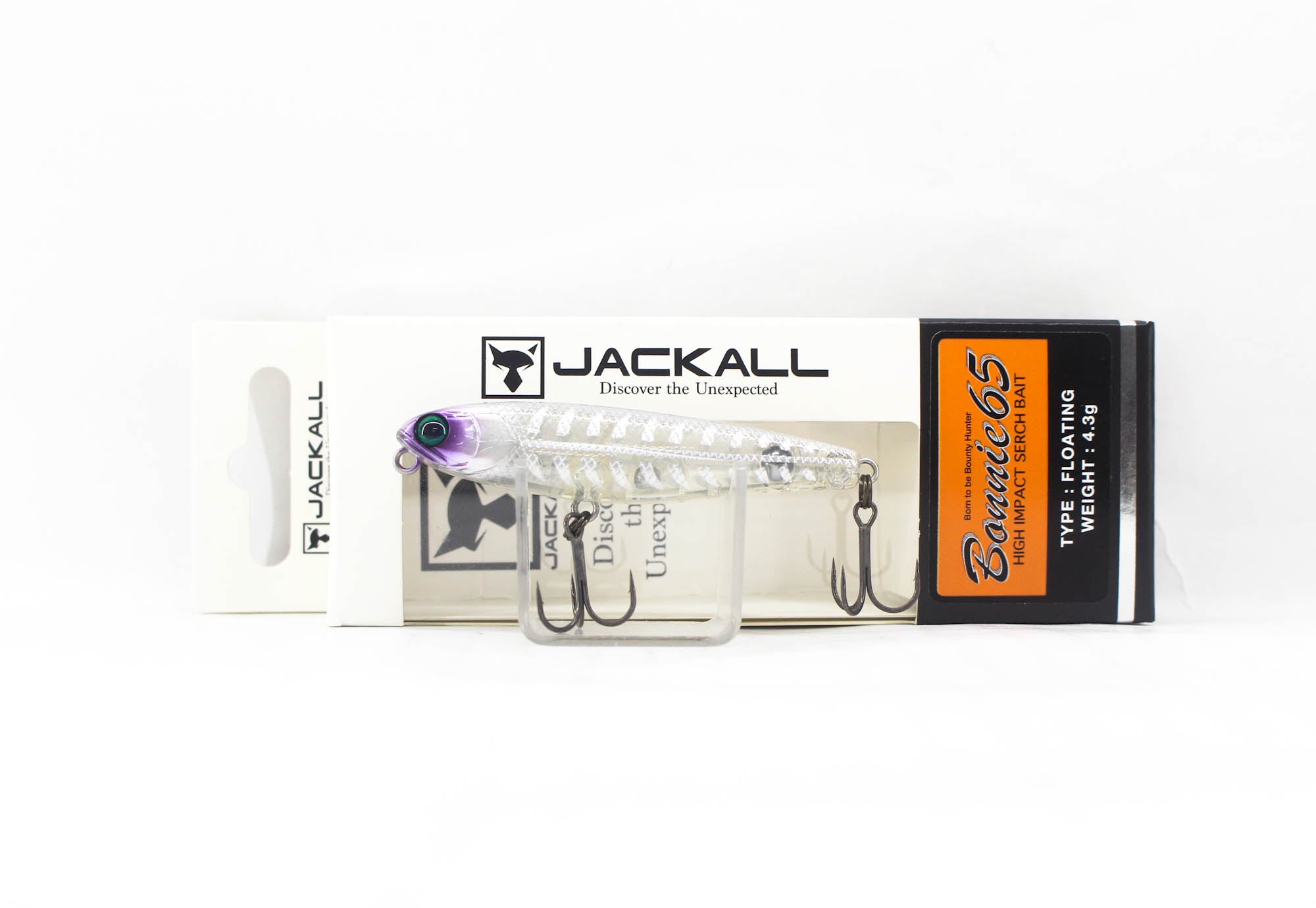 Jackall Bonnie 65 Floating Lure Bone Silver (1661)