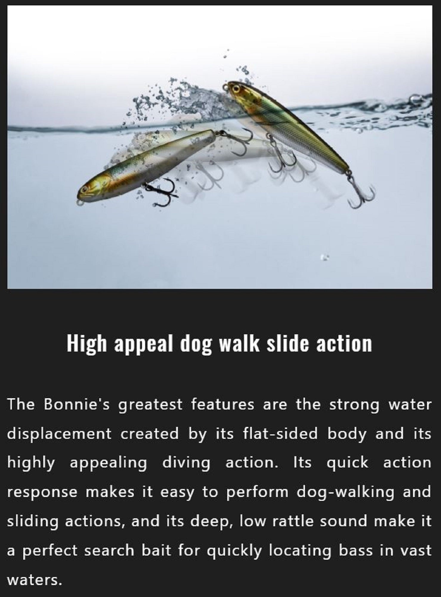 Jackall Bonnie 65 Floating Lure RT Tiny Baitfish (1708)