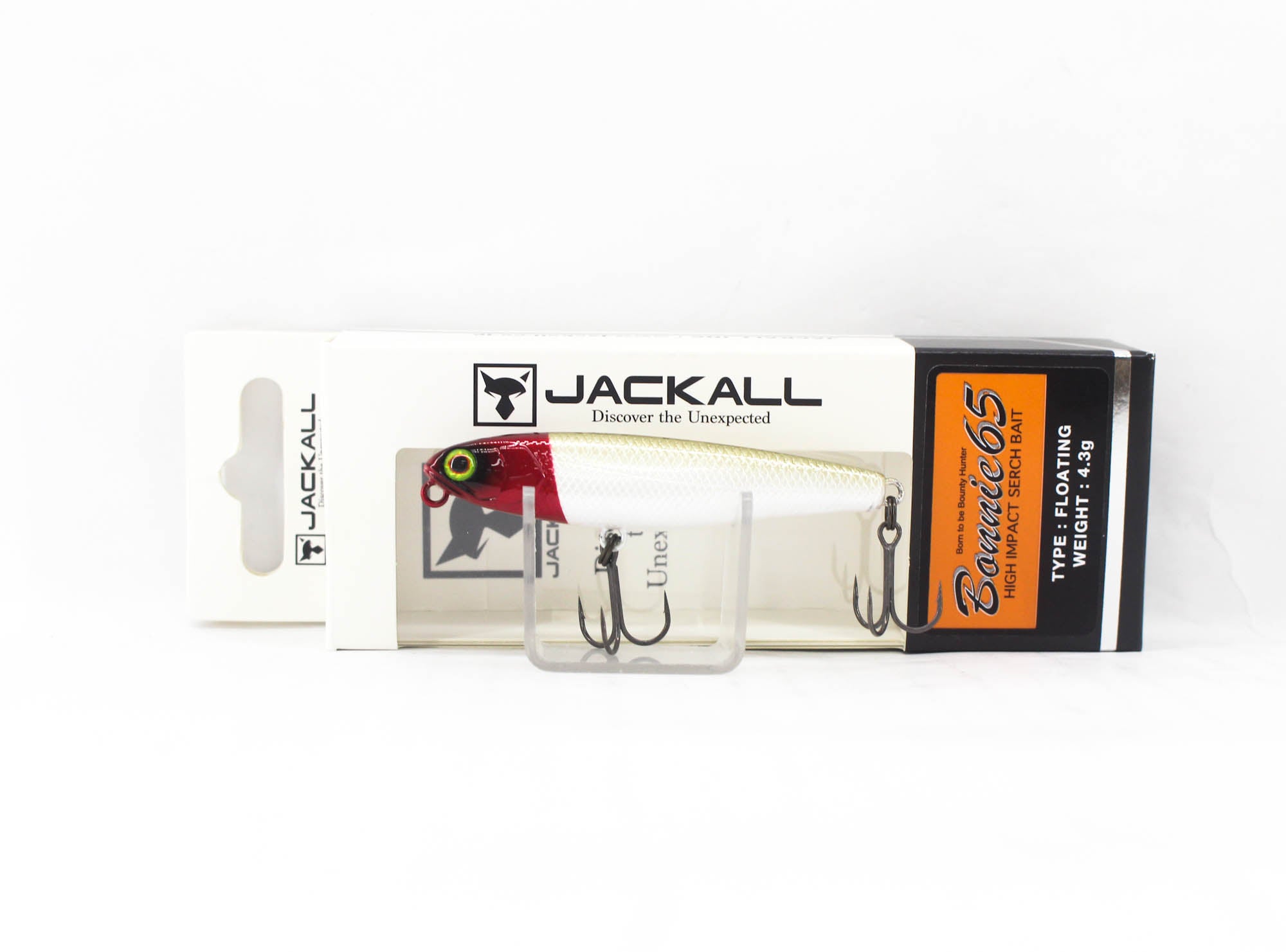 Jackall Bonnie 65 Floating Lure Classical Redhead (1715)