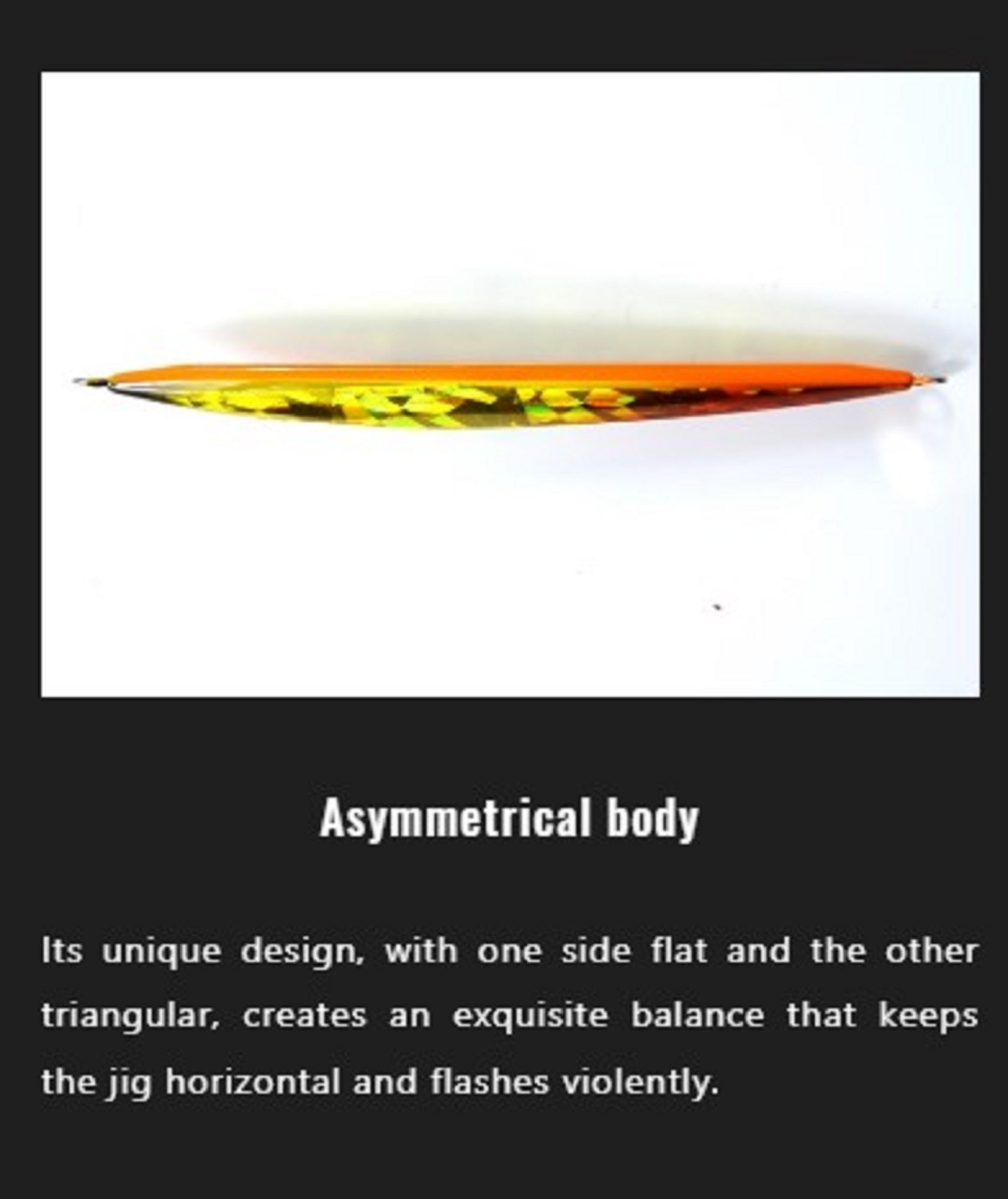 Jackall Metal Jig Anchovy Type 2 Slow Slide 160 grams Glow Candy (2286)
