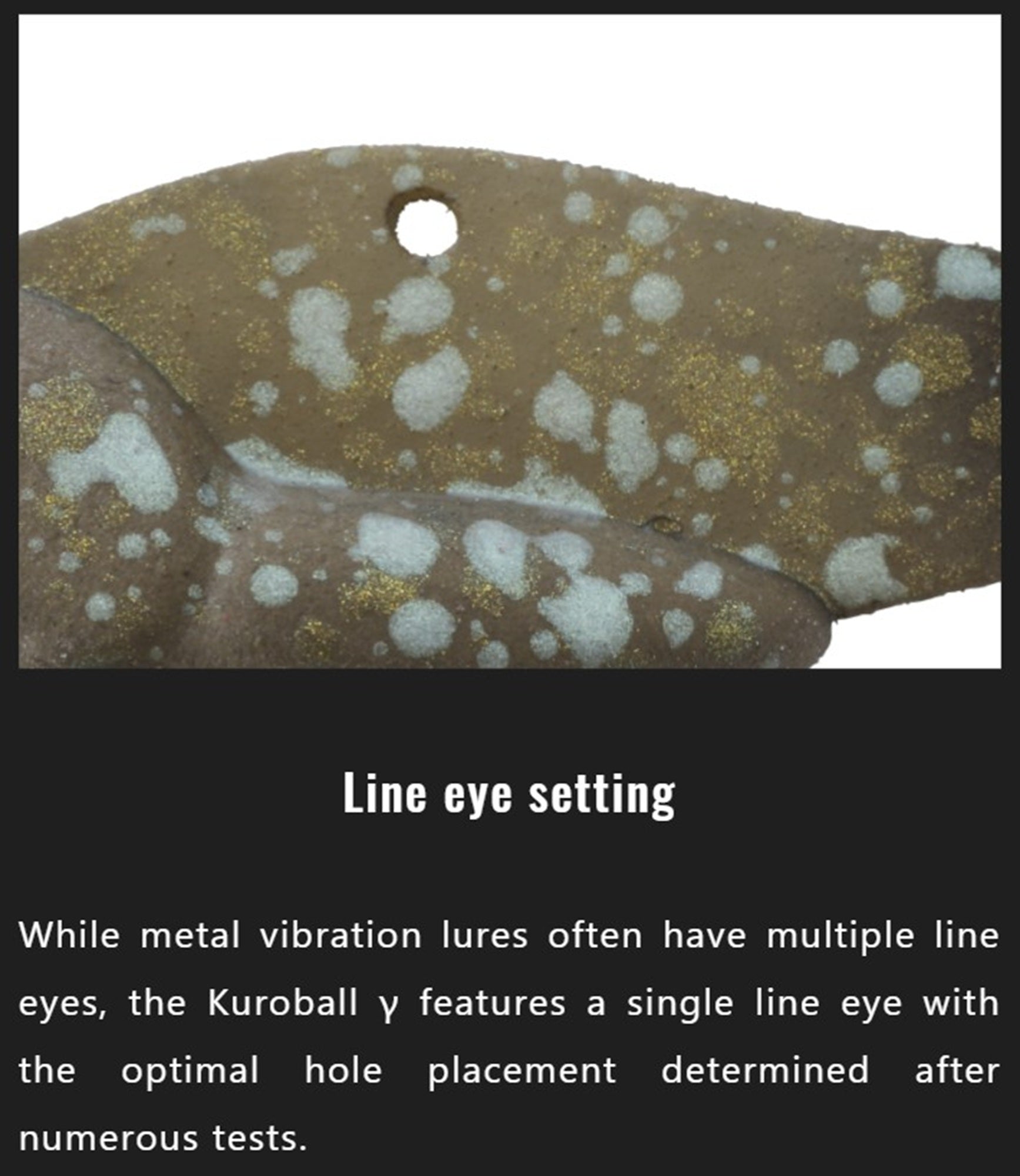 Jackall Kuro Ball 2.5 grams Sinking Lure 252 Shine Chaoli (3238)