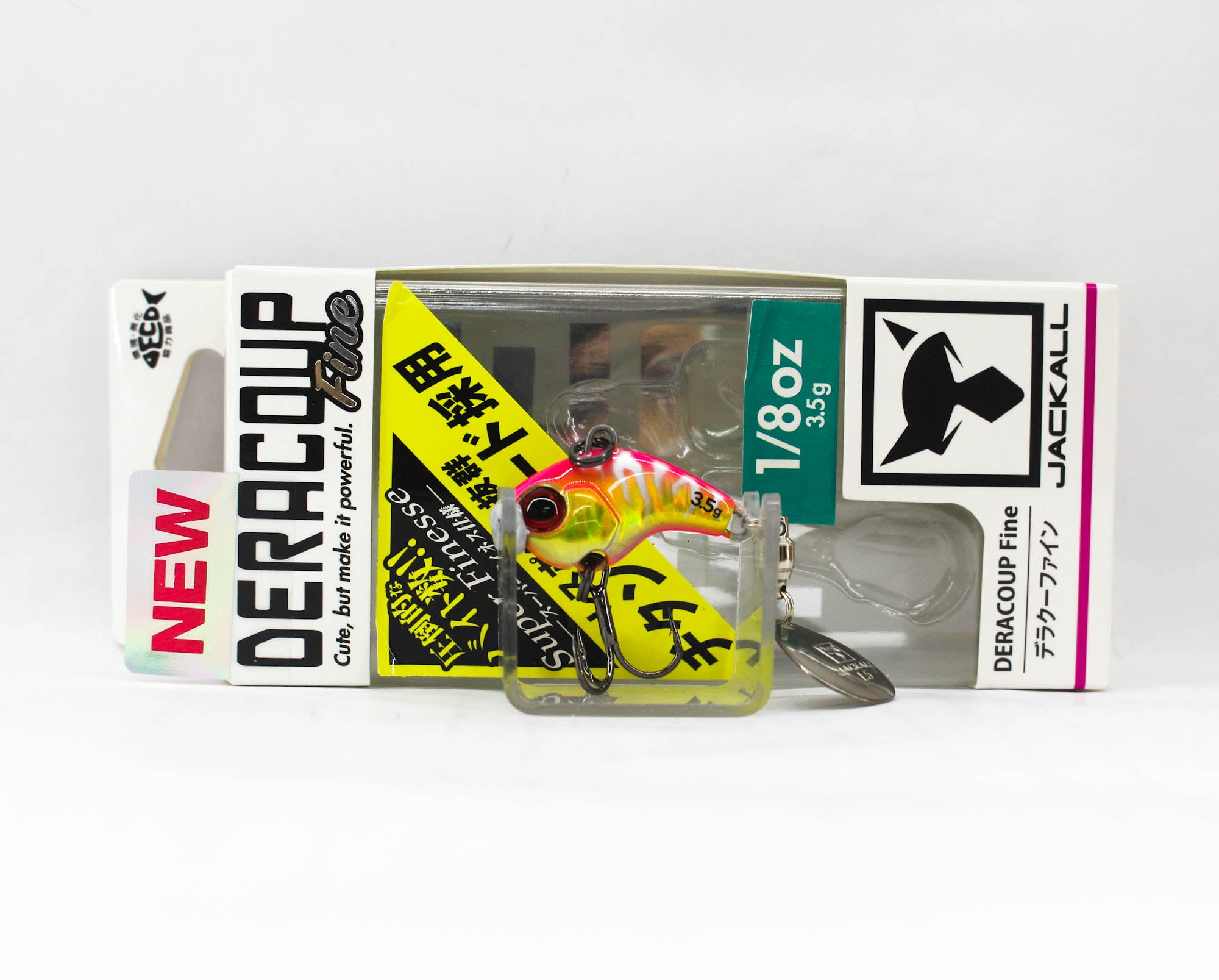 Jackall Deracoup Fine 1/8 oz Spin Tail Sinking Lure Momotora (4952)