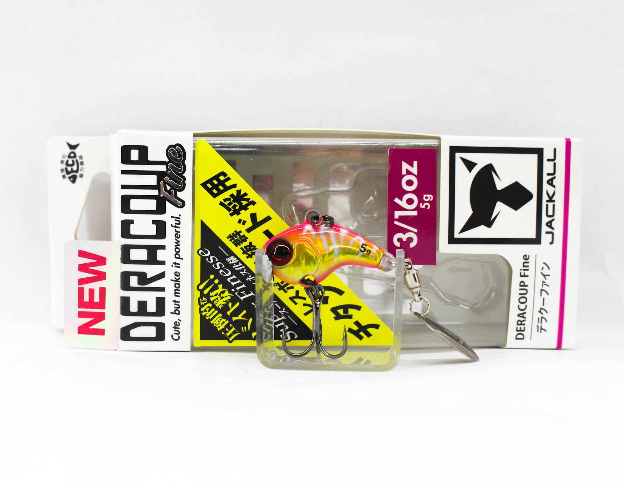 Jackall Deracoup Fine 3/16 oz Spin Tail Sinking Lure Momotora (5058)