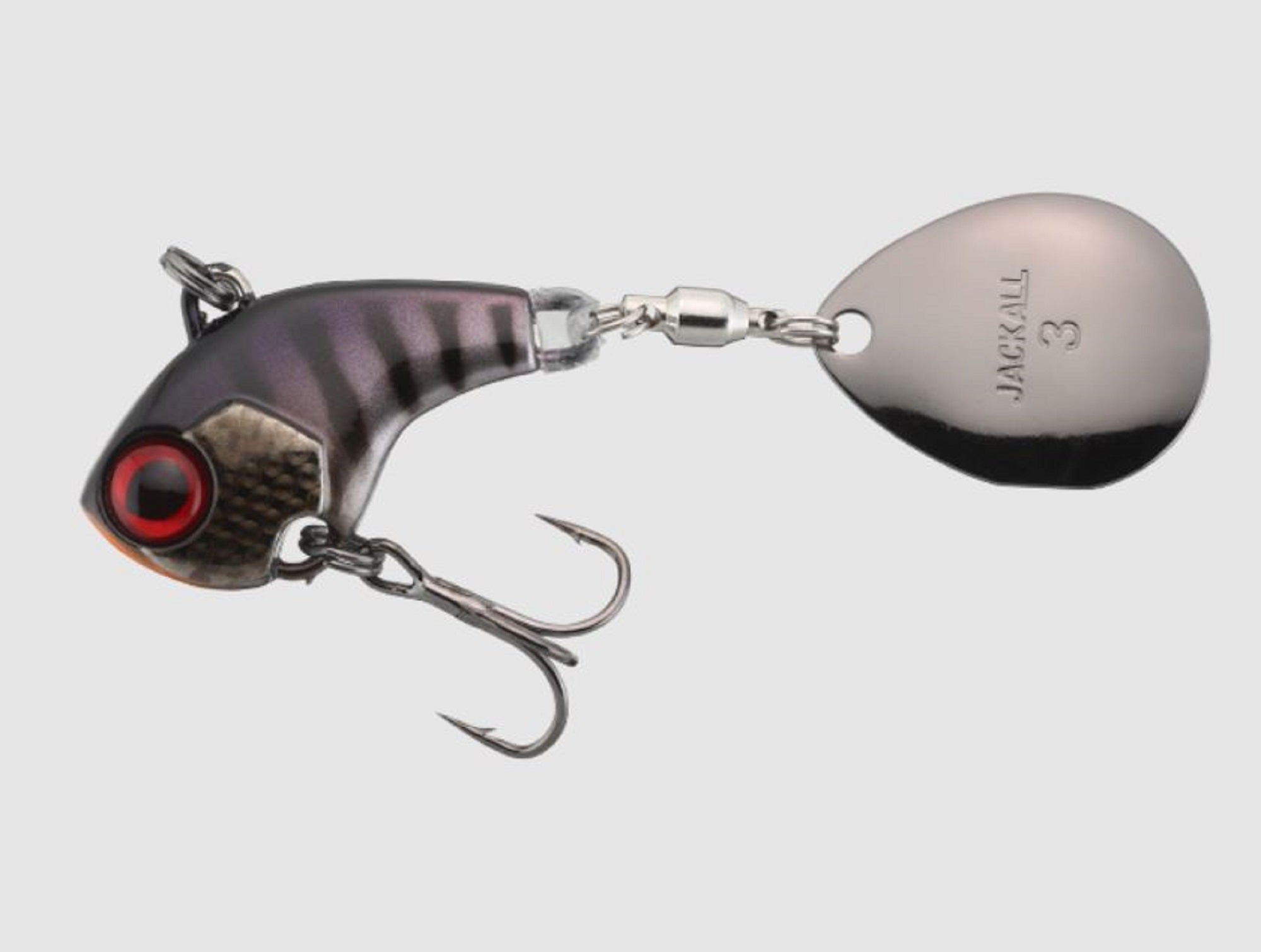 Jackall Deracoup 3/4 oz Spin Tail Sinking Lure Muddy Black (5973)