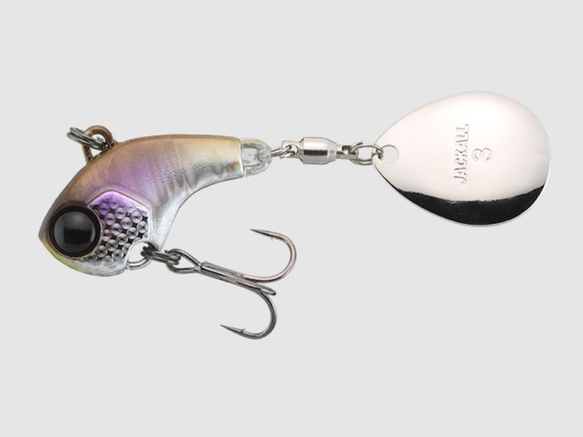 Jackall Deracoup 1 oz Spin Tail Sinking Lure Clear Up Wakasagi (6086)