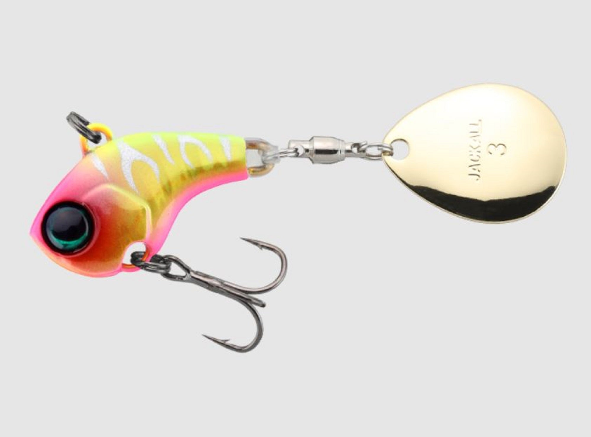 Jackall Deracoup 1 oz Spin Tail Sinking Lure Momotora Clown (6116)