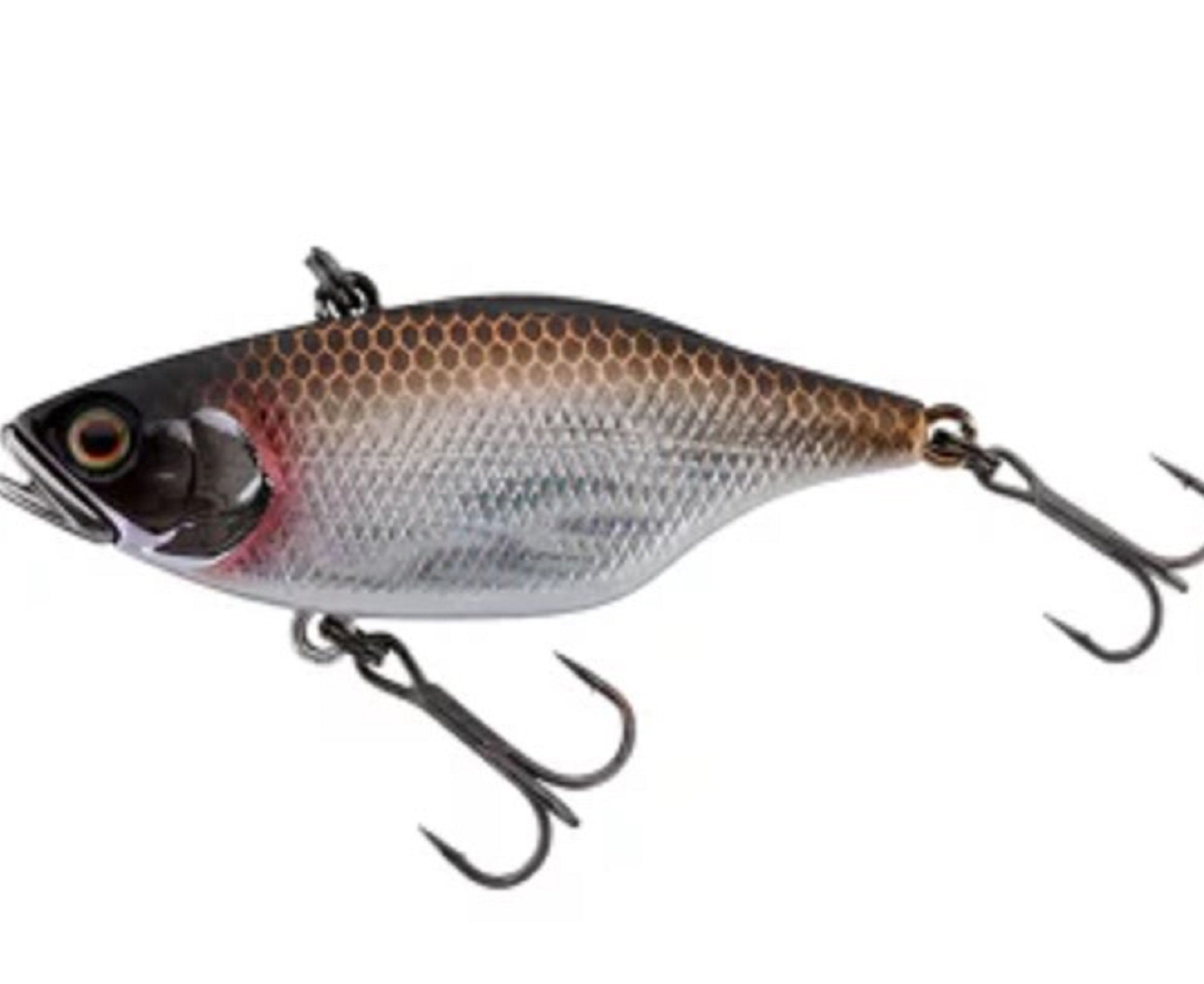 Jackall TN 50 Silent Vibration Lure Reaction Silver Black (6222)